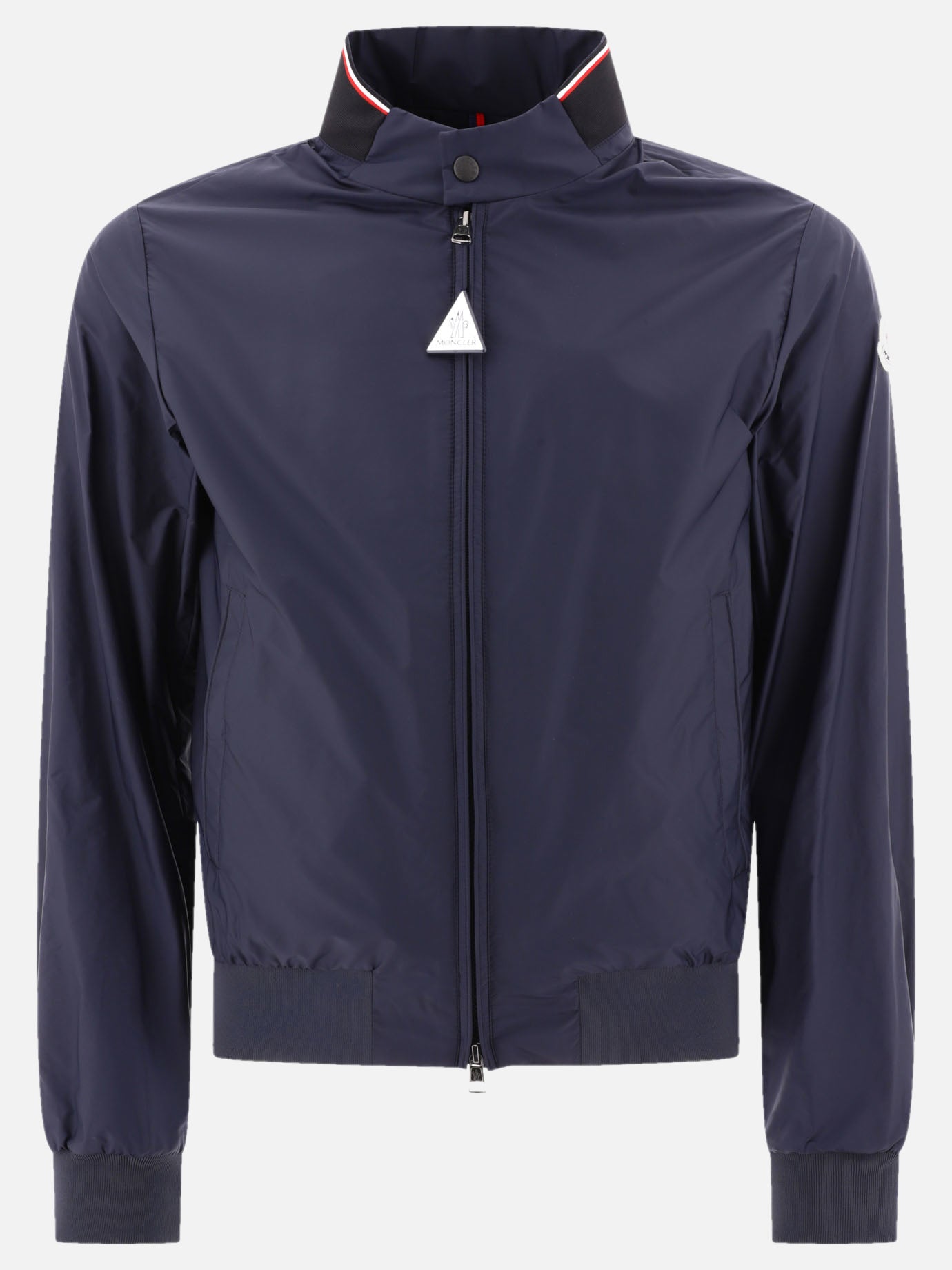 Giacche a vento 100% polyamide  Blu - Moncler Uomo | PDP | VIETTI Online Store | Zoom-Modal
