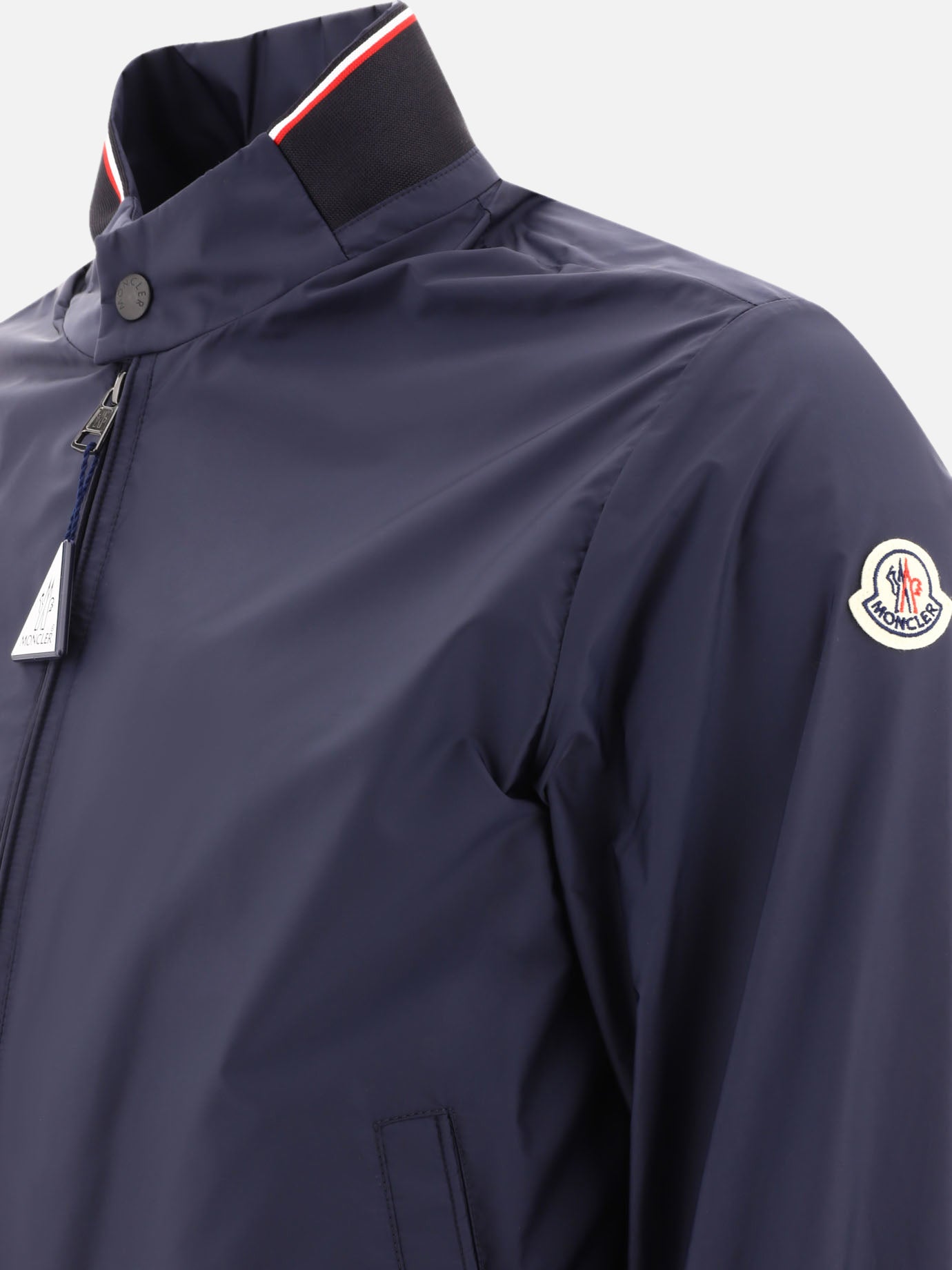 Giacche a vento 100% polyamide  Blu - Moncler Uomo | PDP | VIETTI Online Store | Zoom-Modal_4
