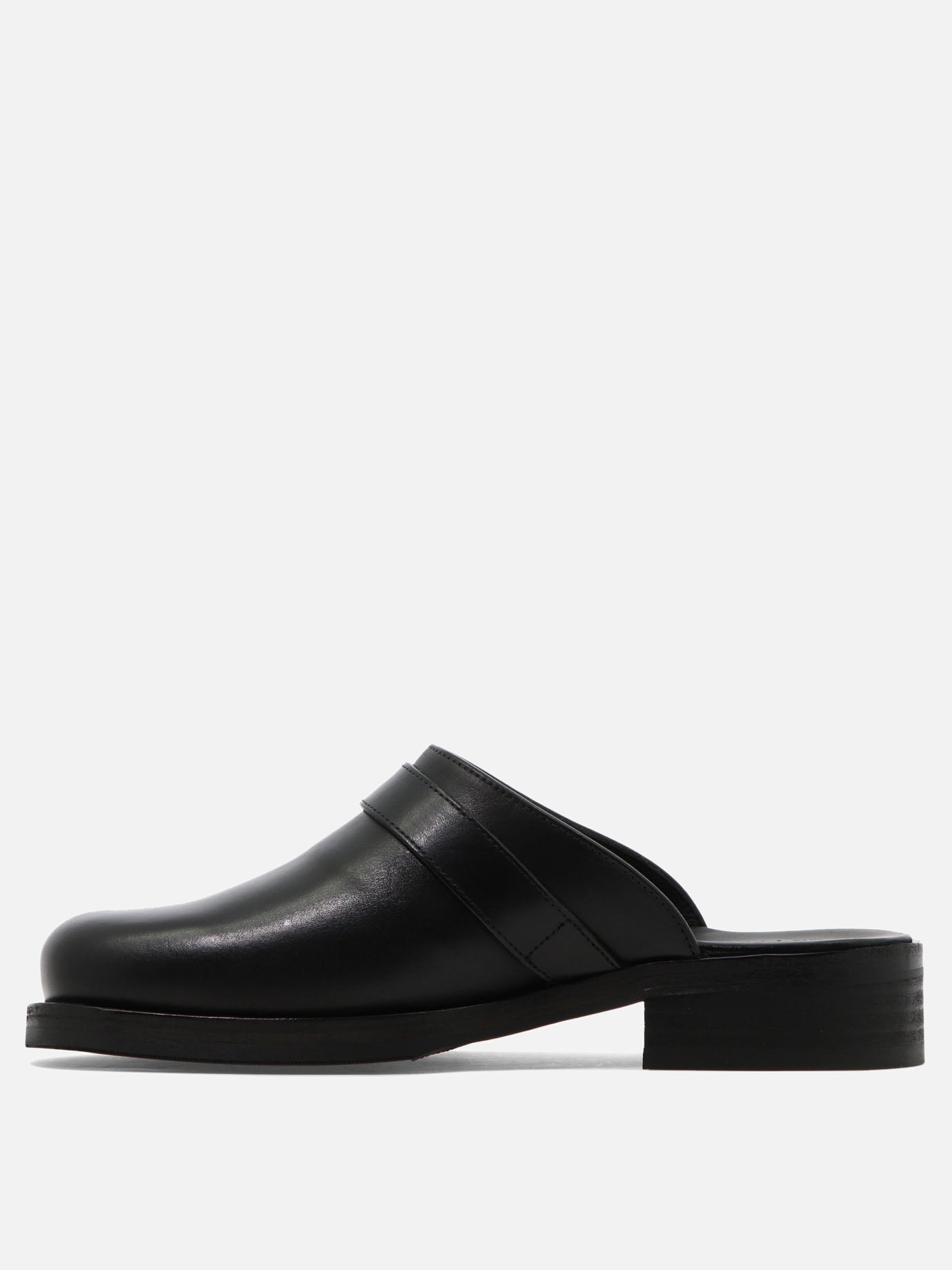 Slipper 100% leather - 100% rubber  Nero - Our Legacy Uomo | PDP | VIETTI Online Store | Zoom-Modal_3

