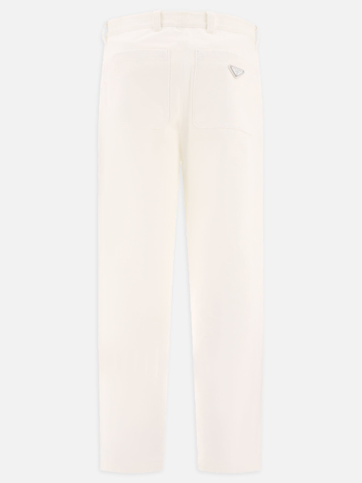 Mid-rise loose-fit trousers