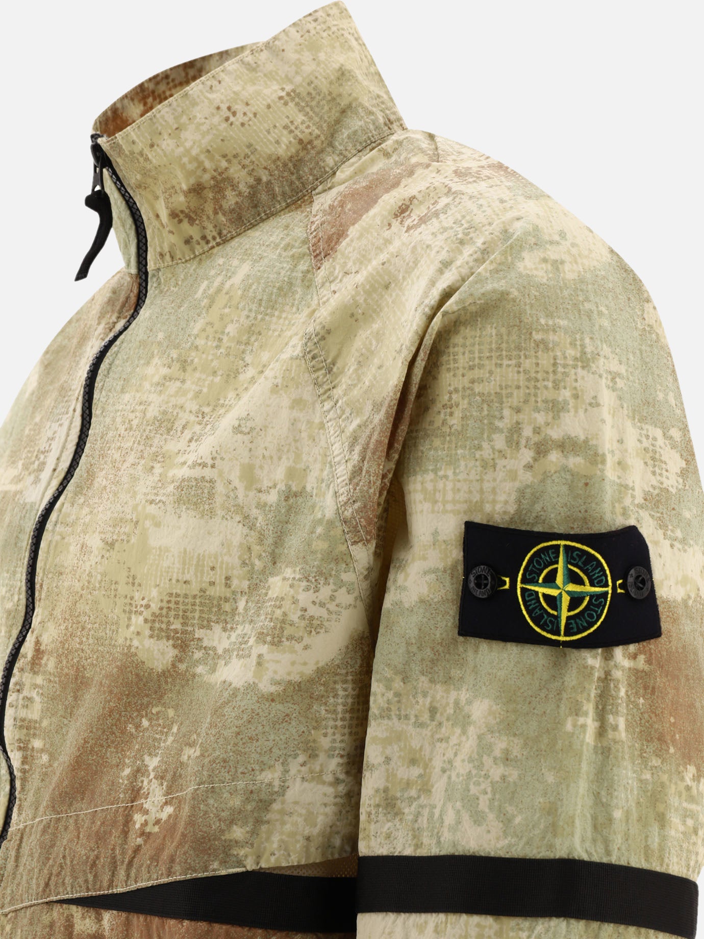 Giacche a vento 100% nylon  Verde - Stone Island Uomo | PDP | VIETTI Online Store | thumbnail_4
