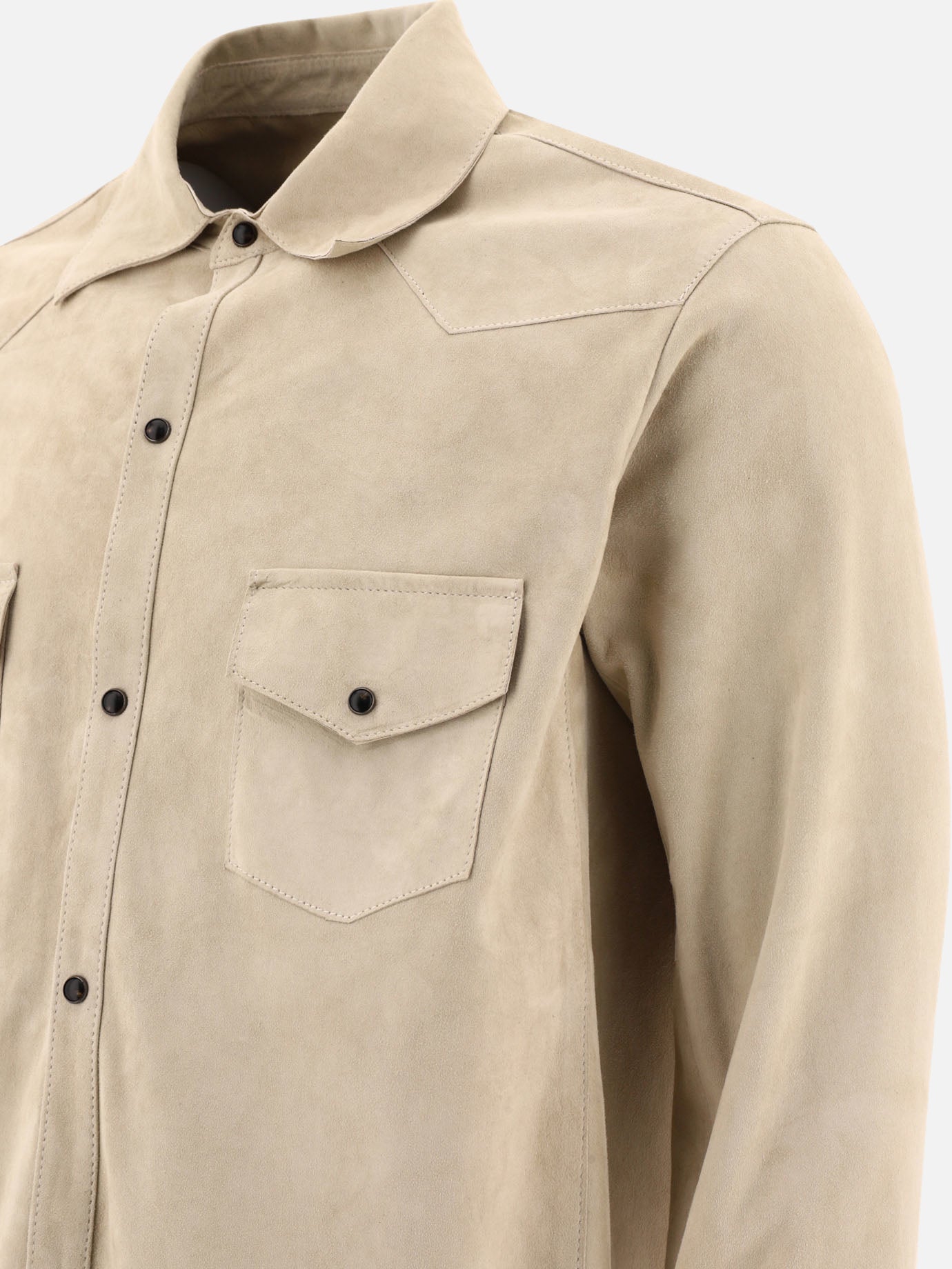 Tagliatore &quot;Wayne&quot; overshirt jacket 11973588_48 Beige thumbnail_4