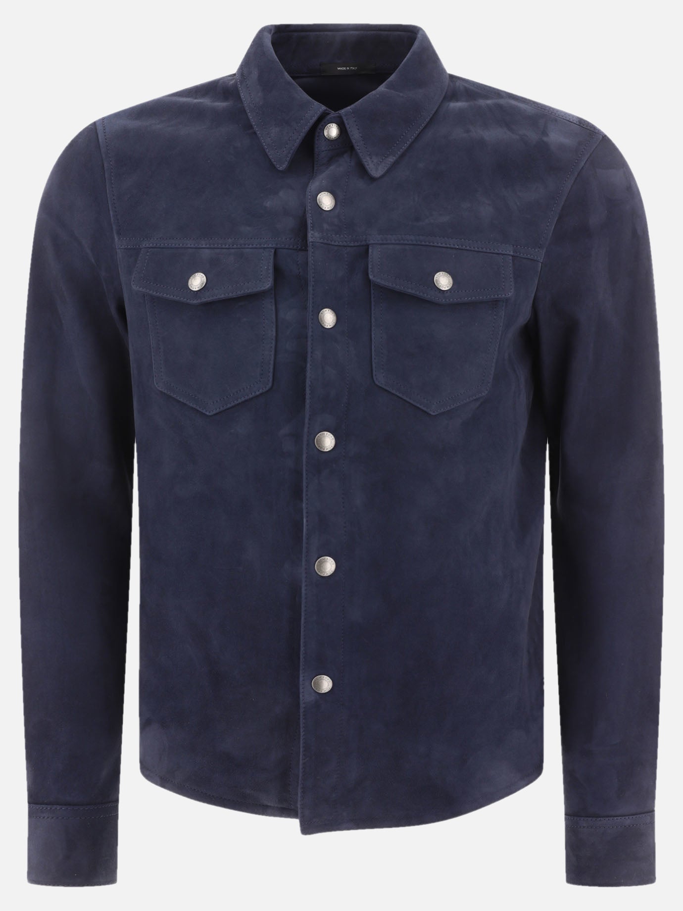 Leather jackets 100% lamb leather  Blue - Tom Ford Men | PDP | VIETTI Online Store | Zoom-Modal
