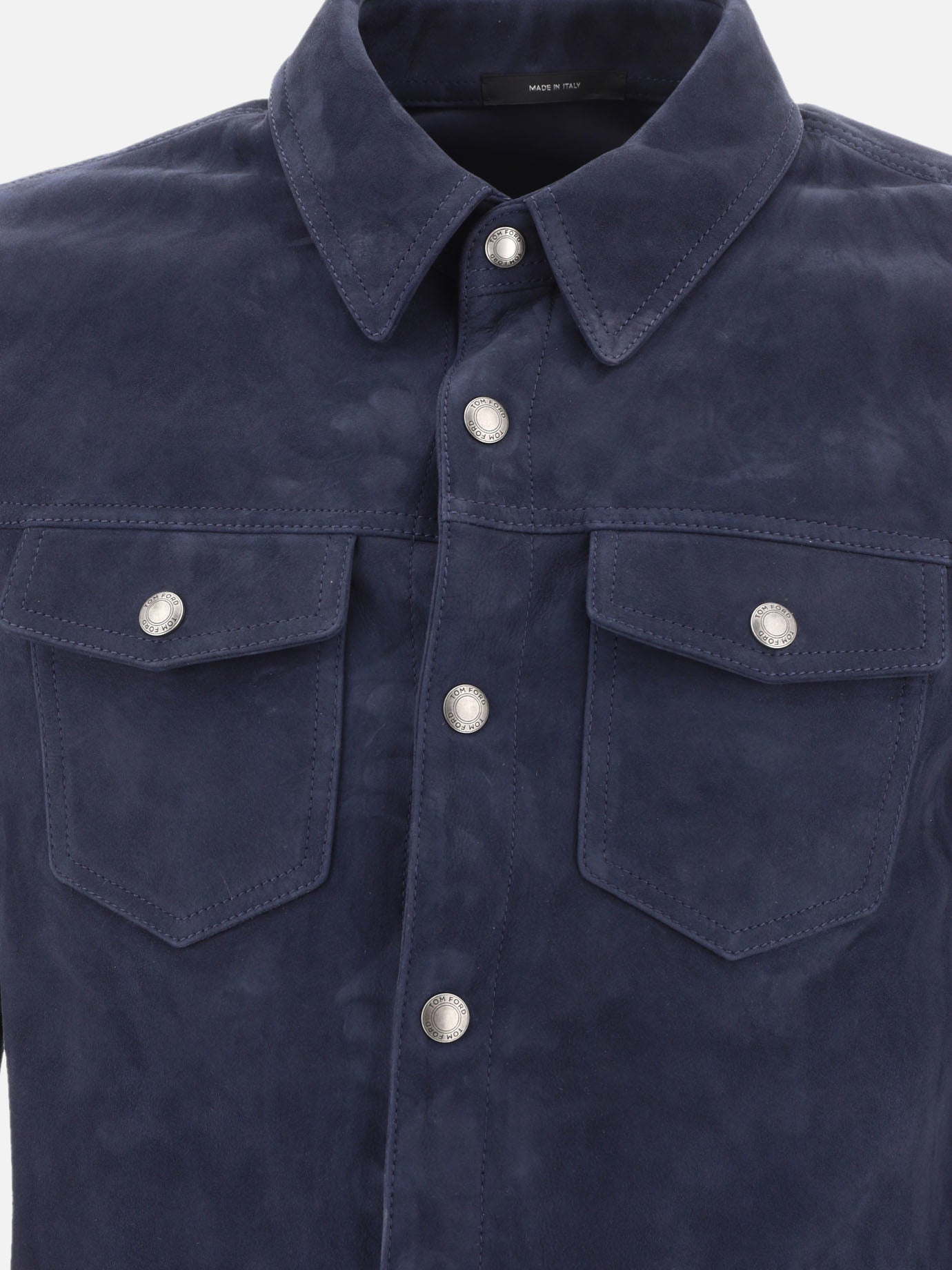 Leather jackets 100% lamb leather  Blue - Tom Ford Men | PDP | VIETTI Online Store | thumbnail_3