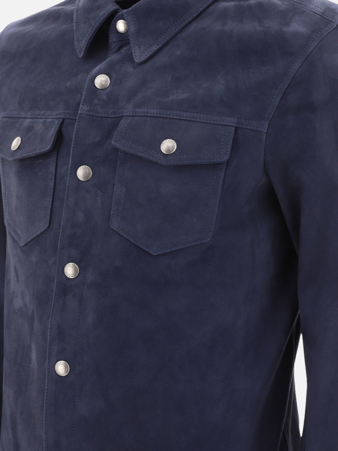 Leather jackets 100% lamb leather  Blue - Tom Ford Men | PDP | VIETTI Online Store | Zoom-Modal_4
