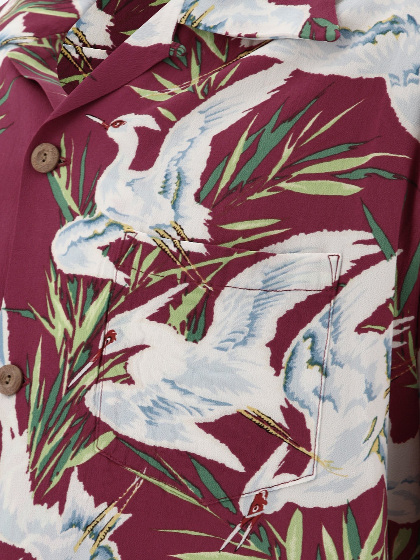 "White Egret" shirt