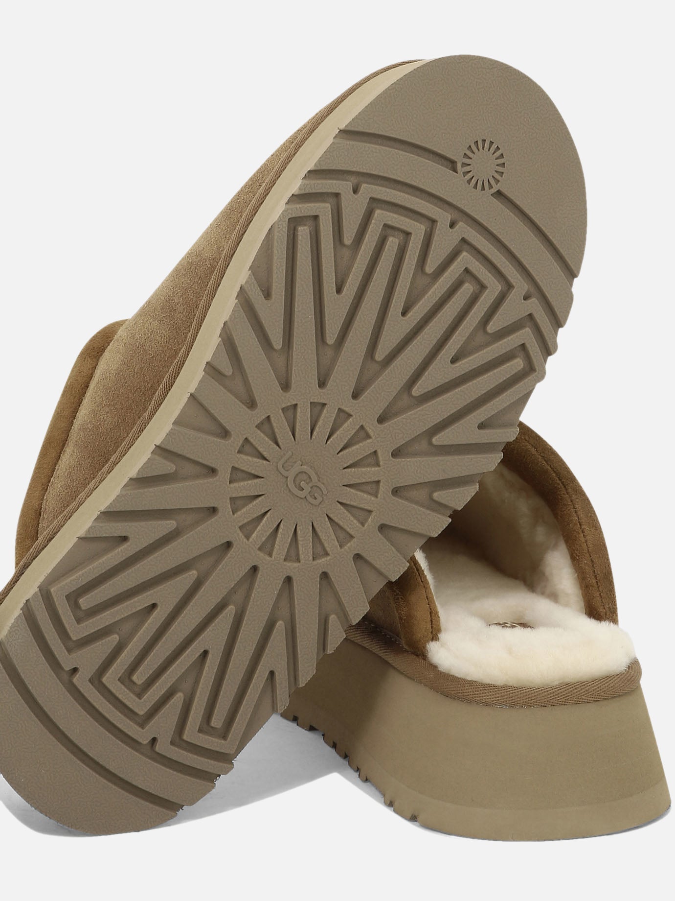 Slippers 100% suede - 100% rubber  Beige - Ugg Women | PDP | VIETTI Online Store | thumbnail_5