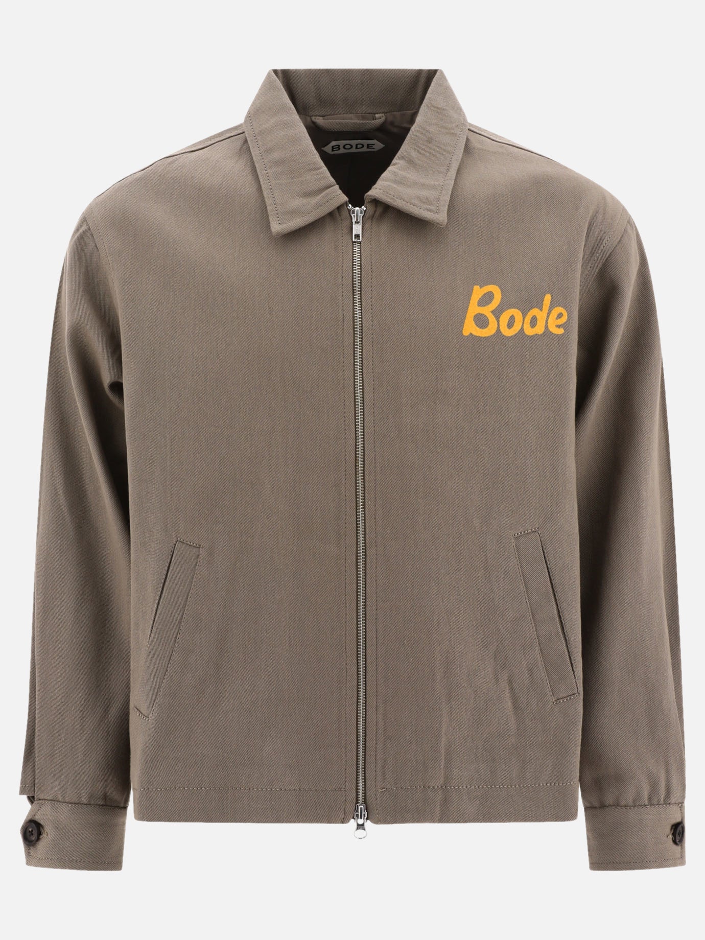 Quilted & Utility Jackets Solid colour  Grey - Bode Men | PDP | VIETTI Online Store | Zoom-Modal
