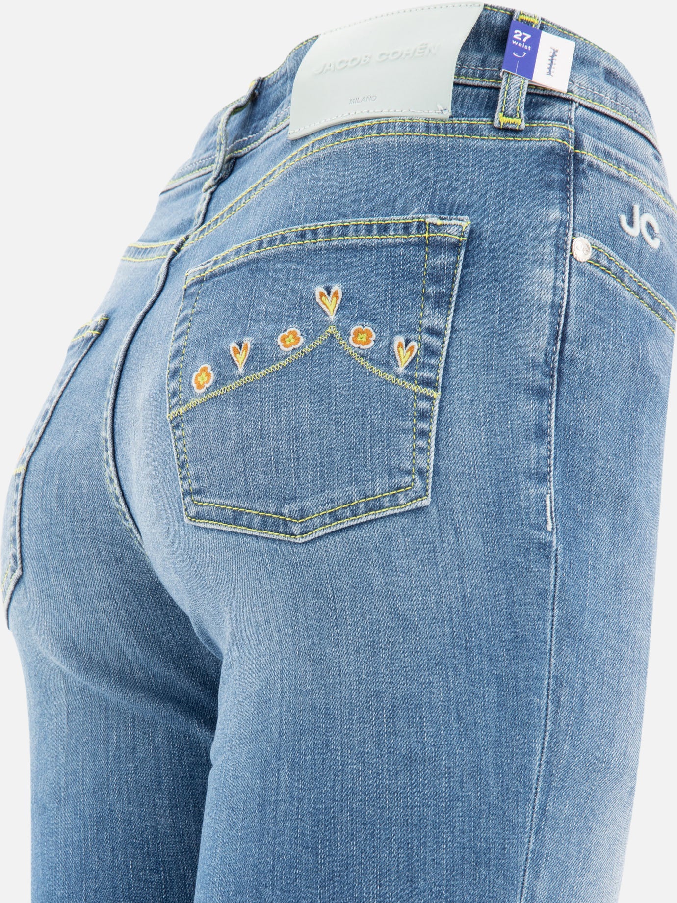 Jacob Cohën "Victoria Crop" jeans Light blue