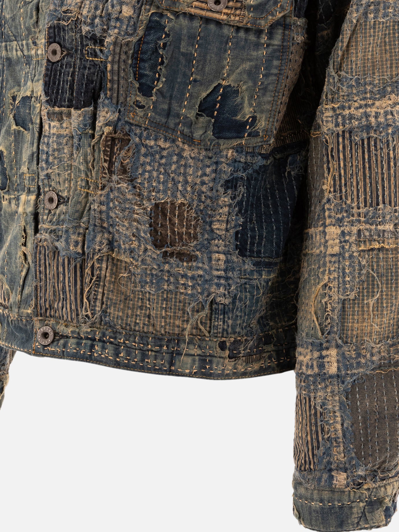Quilted & Utility Jackets Solid colour  Blue - KAPITAL Men | PDP | VIETTI Online Store | Zoom-Modal_7
