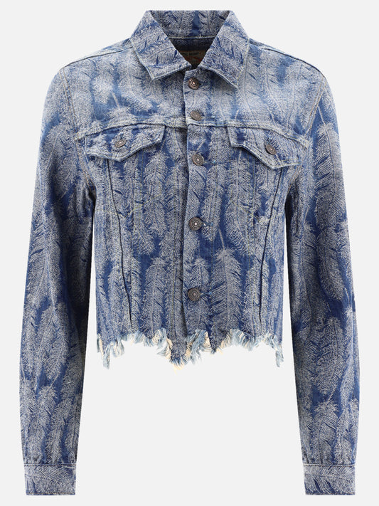 Denim jackets Print  Light blue - KAPITAL Women | PLP | VIETTI Online Store 
