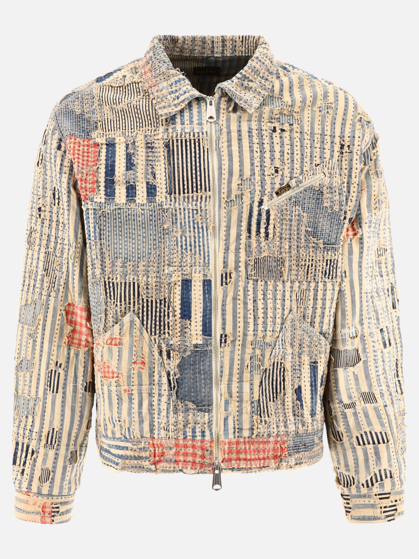 Quilted & Utility Jackets Print  Beige - KAPITAL Men | PDP | VIETTI Online Store | Zoom-Modal
