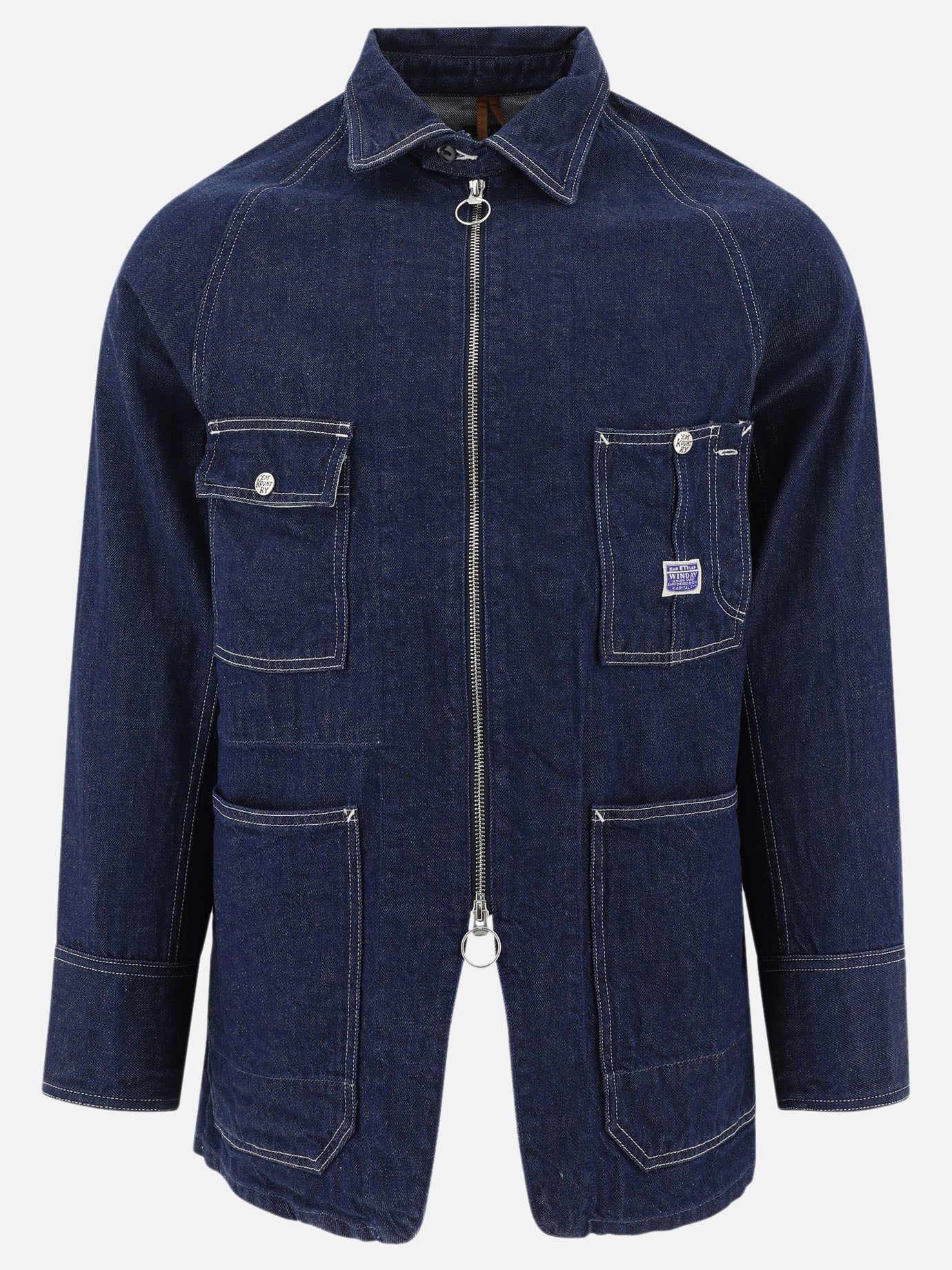 Denim jackets Solid colour  Blue - KAPITAL Men | PDP | VIETTI Online Store | thumbnail
