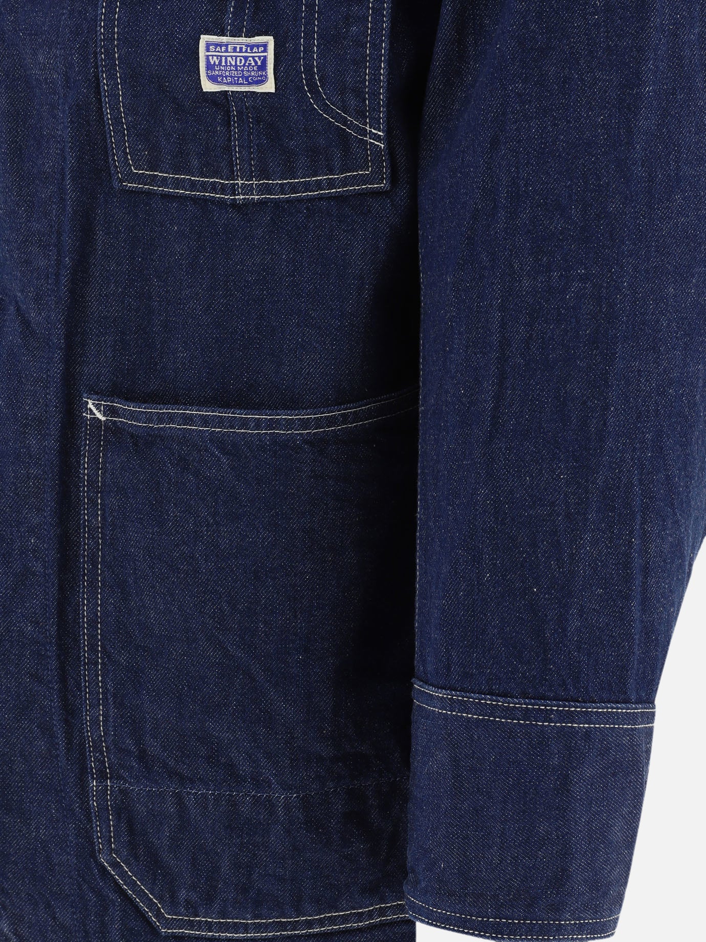Denim jackets Solid colour  Blue - KAPITAL Men | PDP | VIETTI Online Store | Zoom-Modal_4

