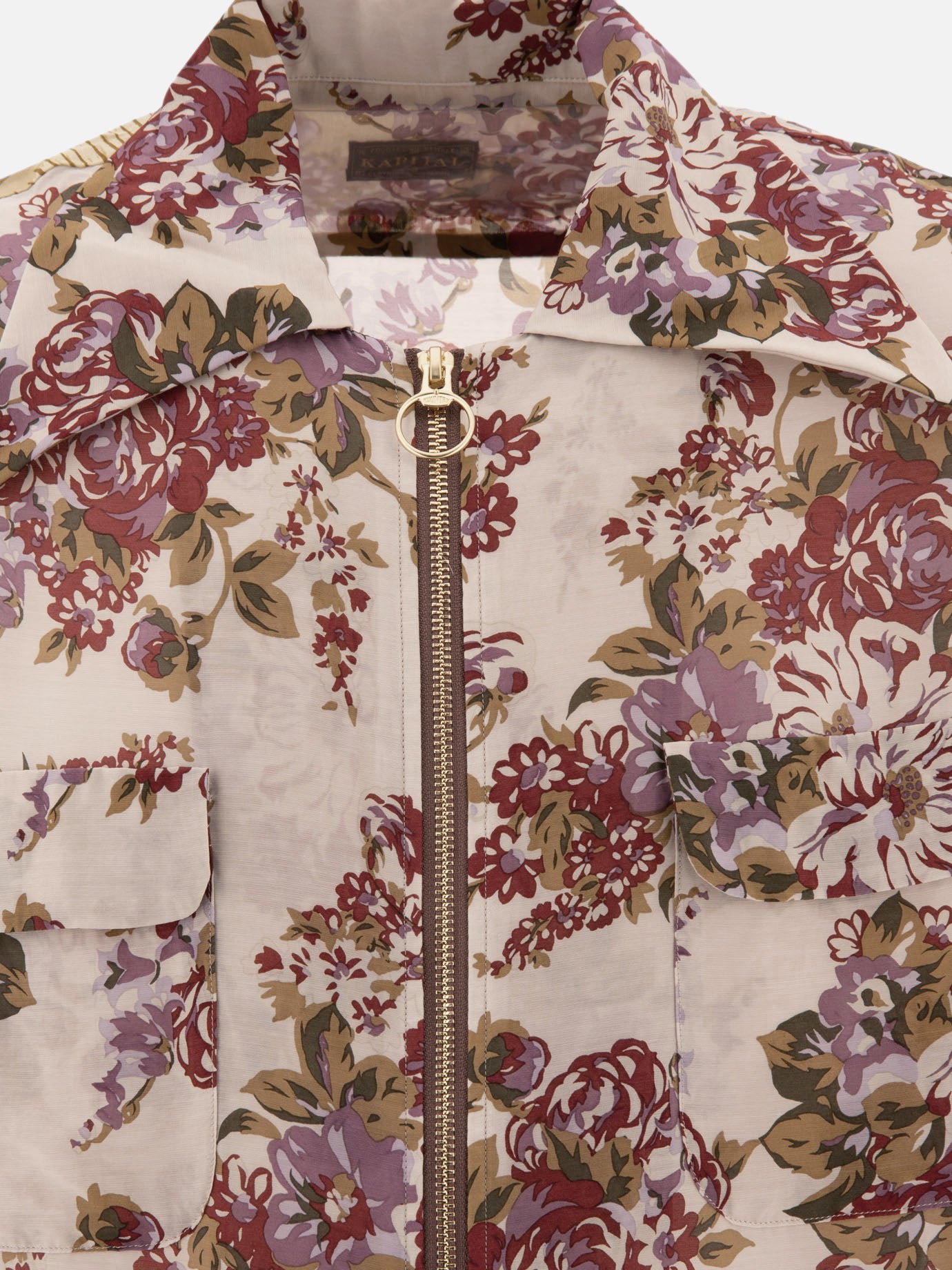 Camicie casual Floral  Beige - KAPITAL Uomo | PDP | VIETTI Online Store | Zoom-Modal_3
