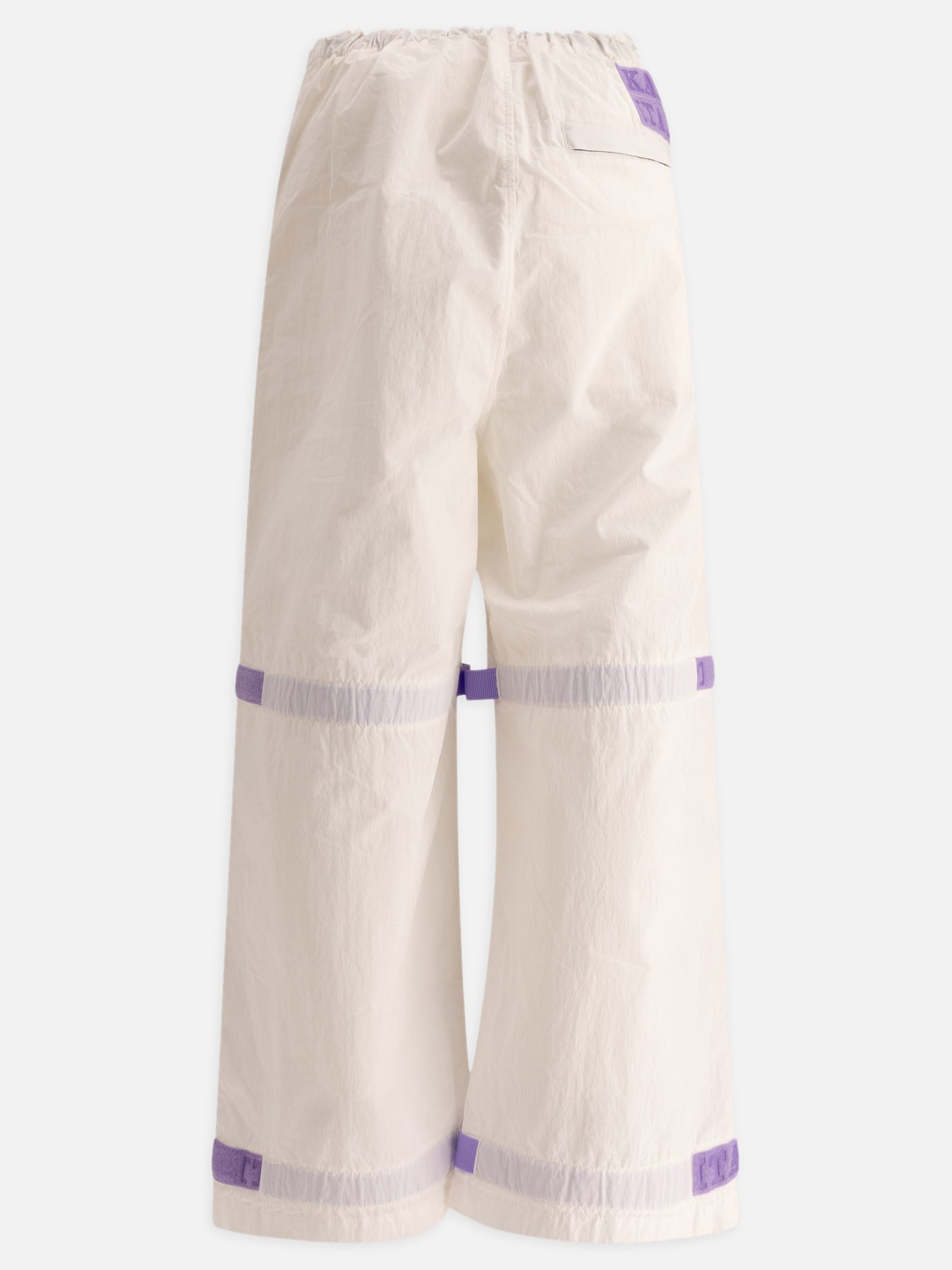 KAPITAL "Ripstop Nouvelle Shuttle" trousers White