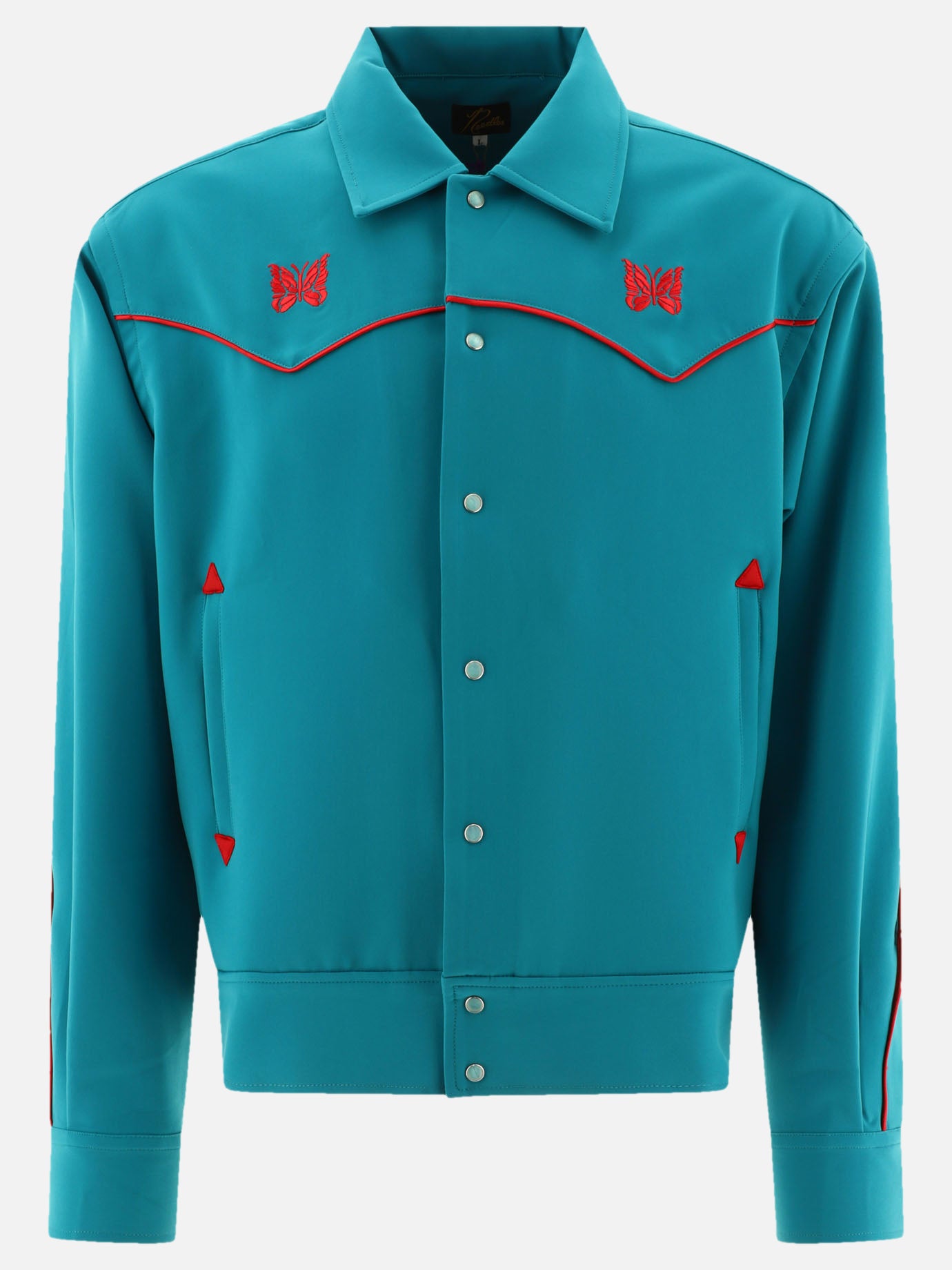 Quilted & Utility Jackets Solid colour  Light blue - Needles Men | PDP | VIETTI Online Store | thumbnail