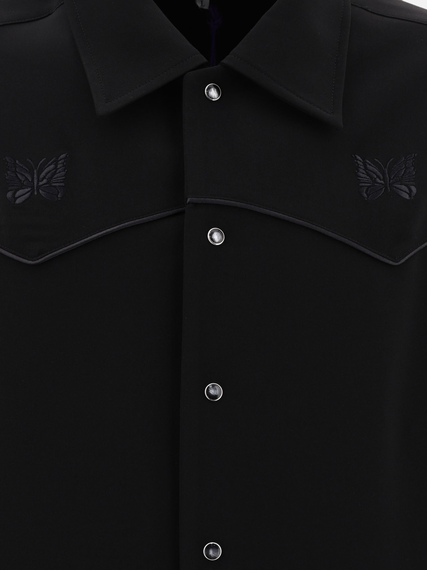 Quilted & Utility Jackets Solid colour  Black - Needles Men | PDP | VIETTI Online Store | thumbnail_3