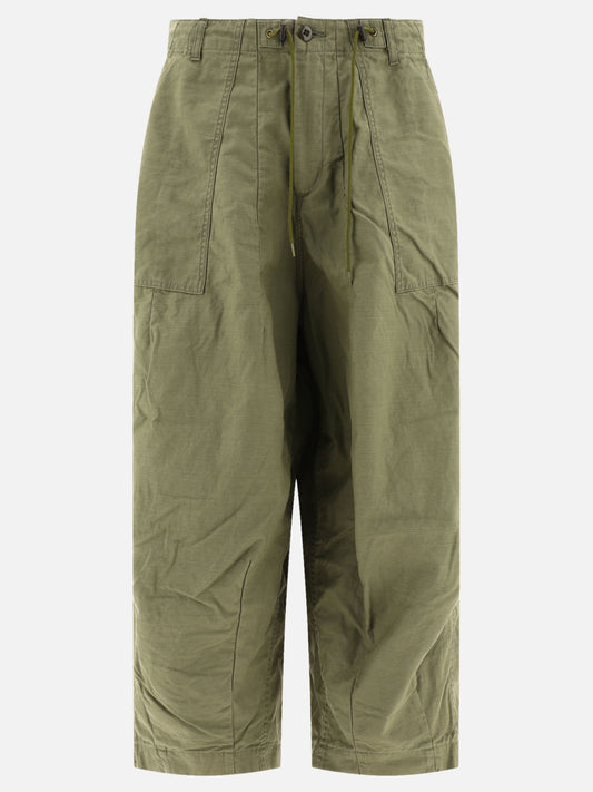 Needles "Fatigue" trousers Green