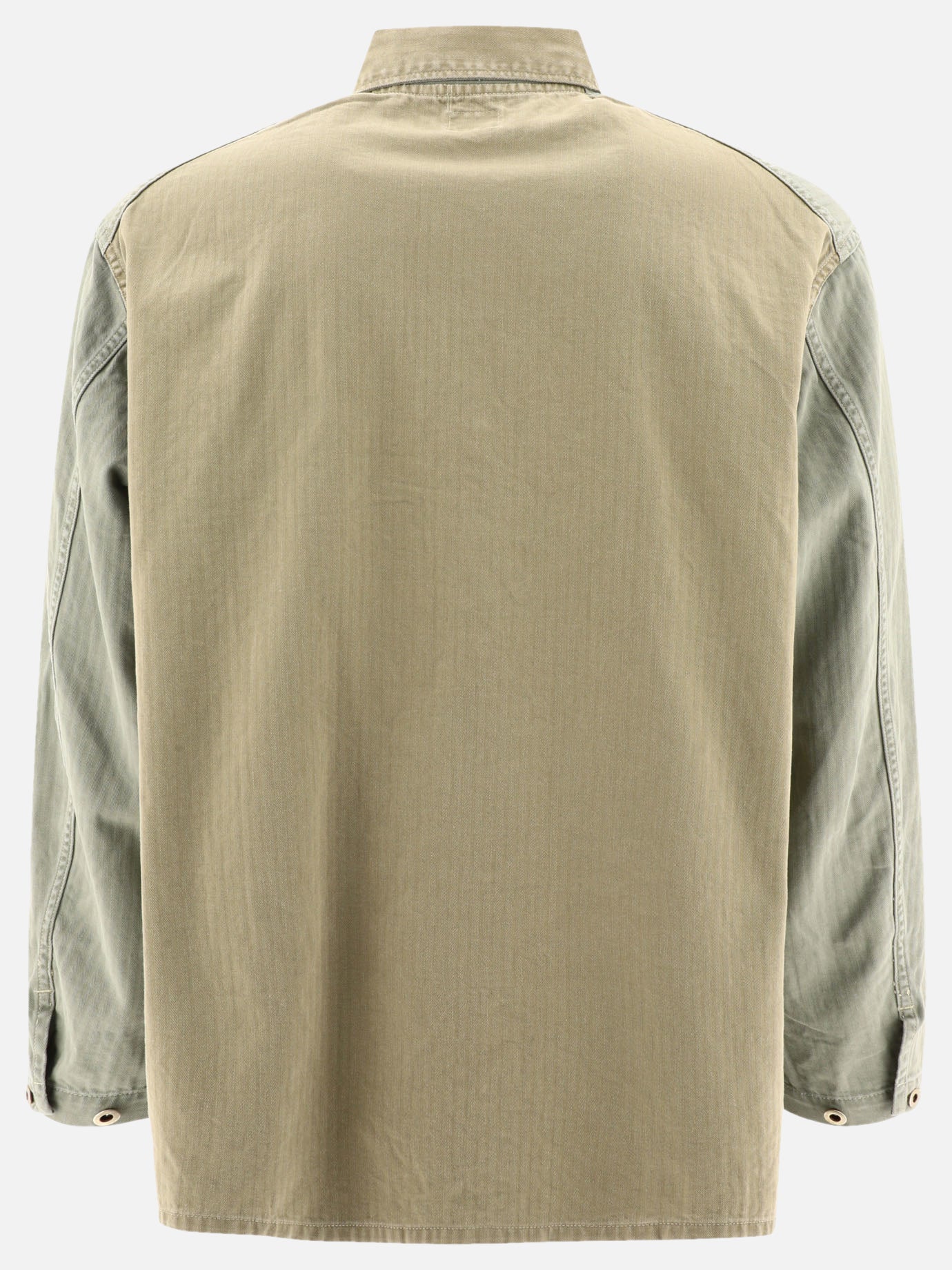 Overshirt jackets Solid colour  Green - OrSlow Men | PDP | VIETTI Online Store | Zoom-Modal_2
