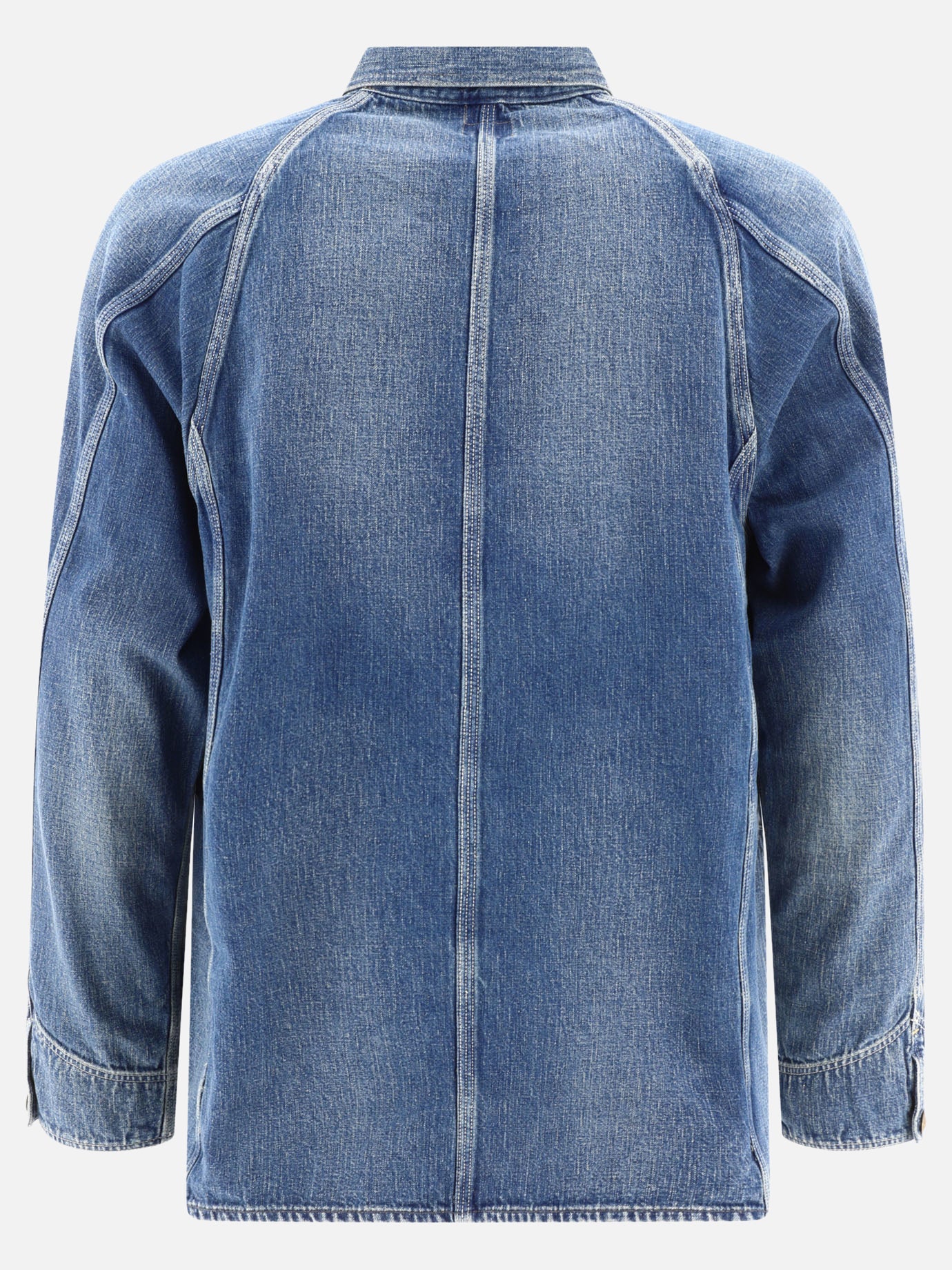Overshirt jackets Solid colour  Light blue - OrSlow Men | PDP | VIETTI Online Store | Zoom-Modal_2

