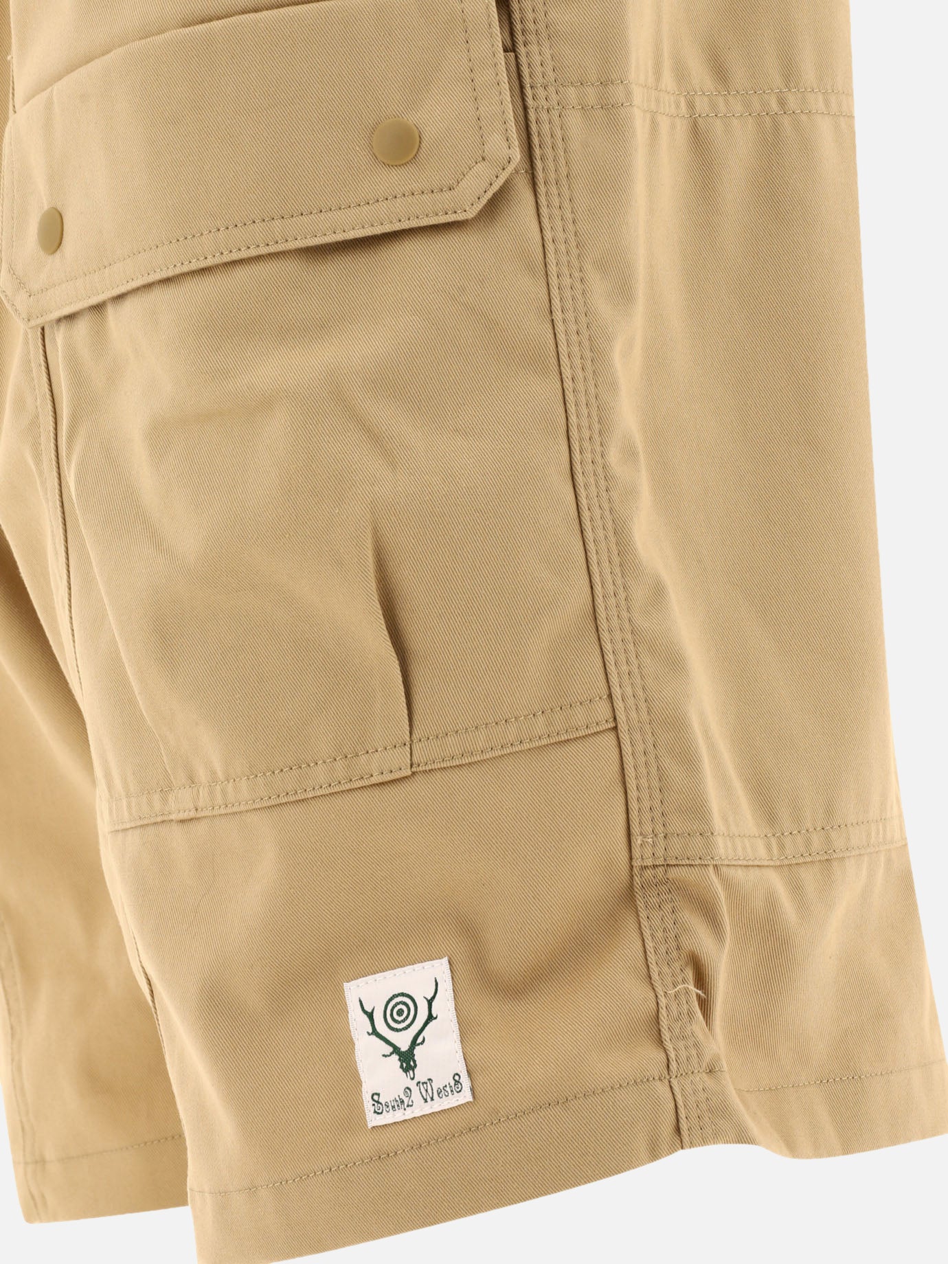 South2 West8 "Belted Harbor" shorts Beige