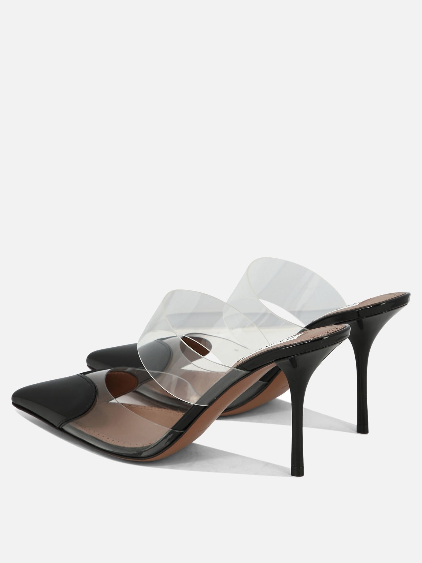 Alaïa &quot;Le Cœur&quot; 90 mm mules 17267769_38 Black thumbnail_4