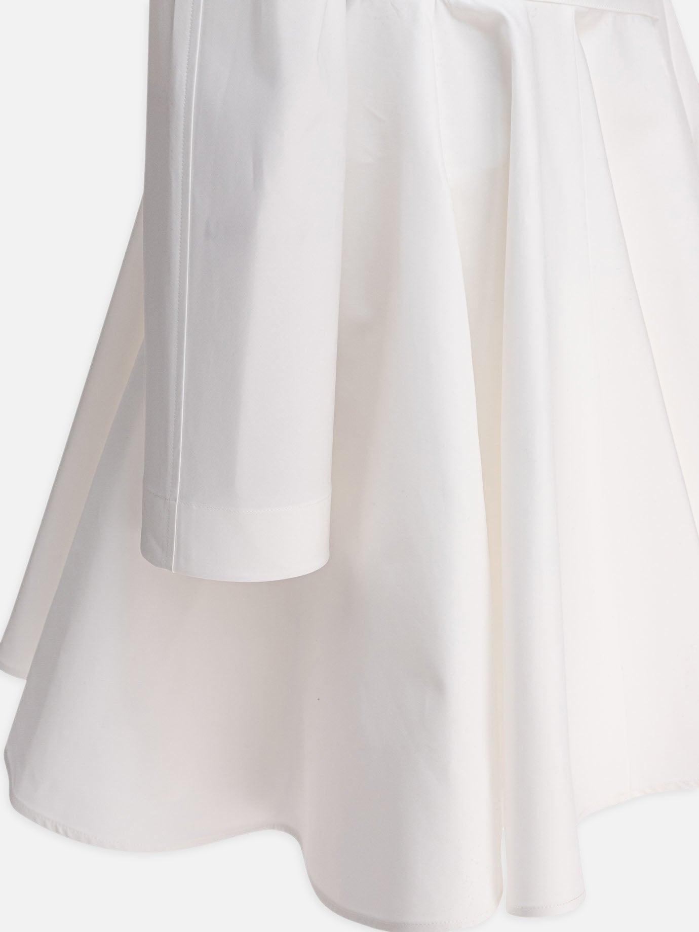 Alaïa Asymmetric short dress 11656783_36 White thumbnail_4