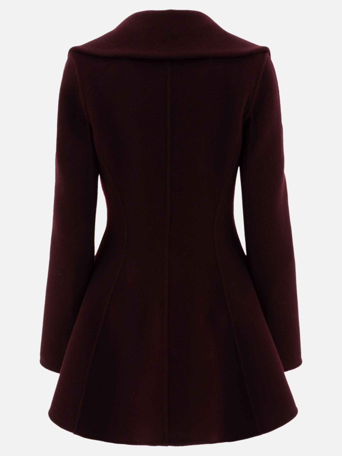 Cappotti corti Solid colour  Bordeaux - Alaïa Donna | PDP | VIETTI Online Store | Zoom-Modal_2
