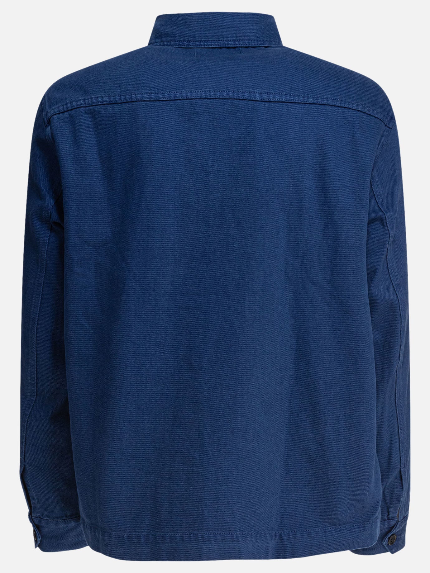 Giacche overshirt Solid colour  Blu - Alex Mill Uomo | PDP | VIETTI Online Store | Zoom-Modal_2
