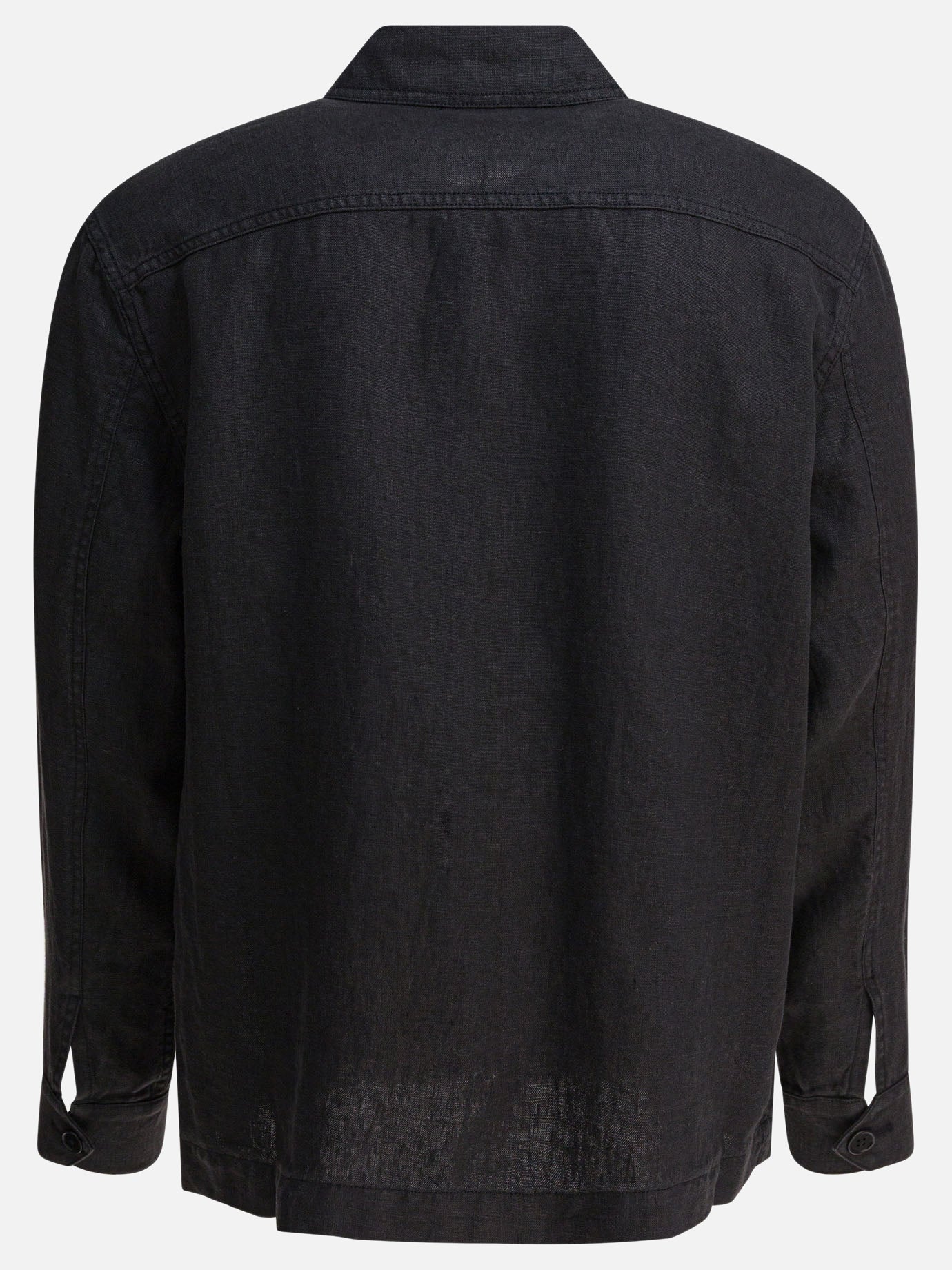 Giacche overshirt Solid colour  Nero - Alex Mill Uomo | PDP | VIETTI Online Store | thumbnail_2