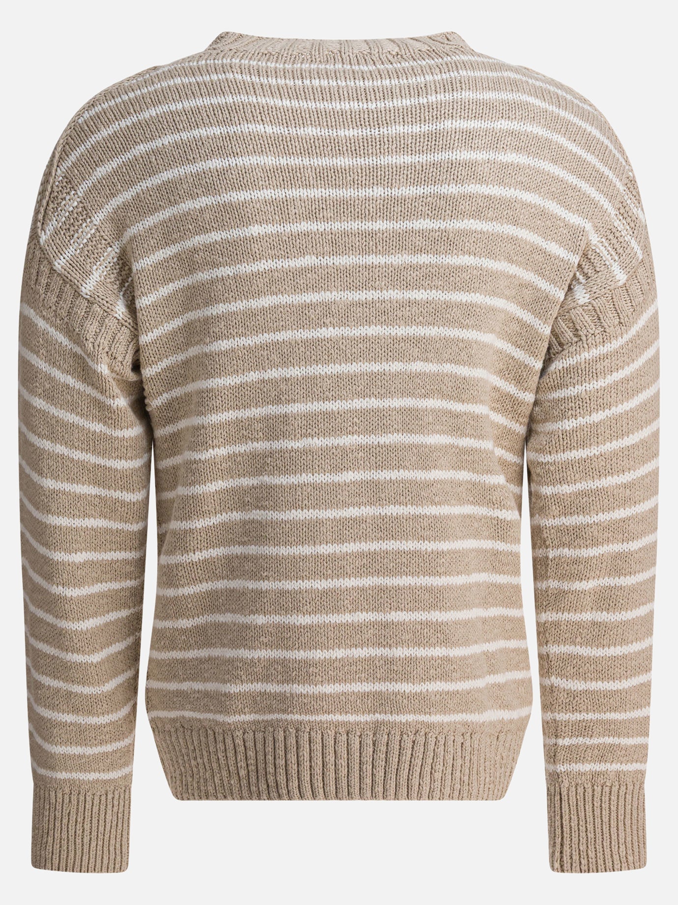 Crewneck sweaters Striped  Beige - Alex Mill Men | PDP | VIETTI Online Store | thumbnail_2