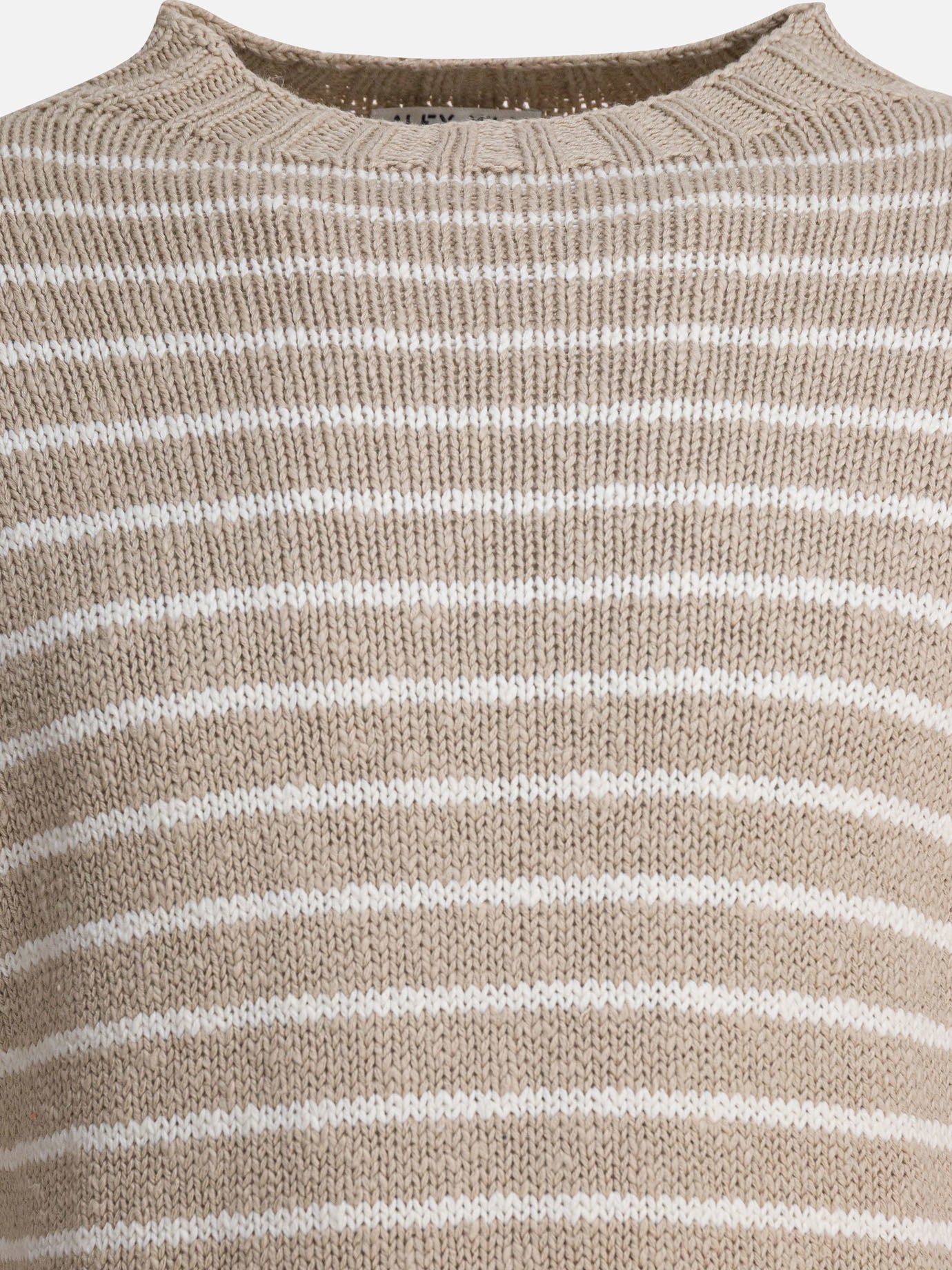 Crewneck sweaters Striped  Beige - Alex Mill Men | PDP | VIETTI Online Store | thumbnail_4
