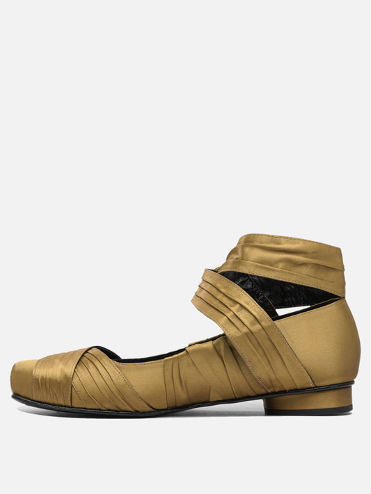 Ballerine classiche 60% polyethylene 40% recycled polyester - 100% cuerolite  Oro - Alohas Donna | PDP | VIETTI Online Store | 2
