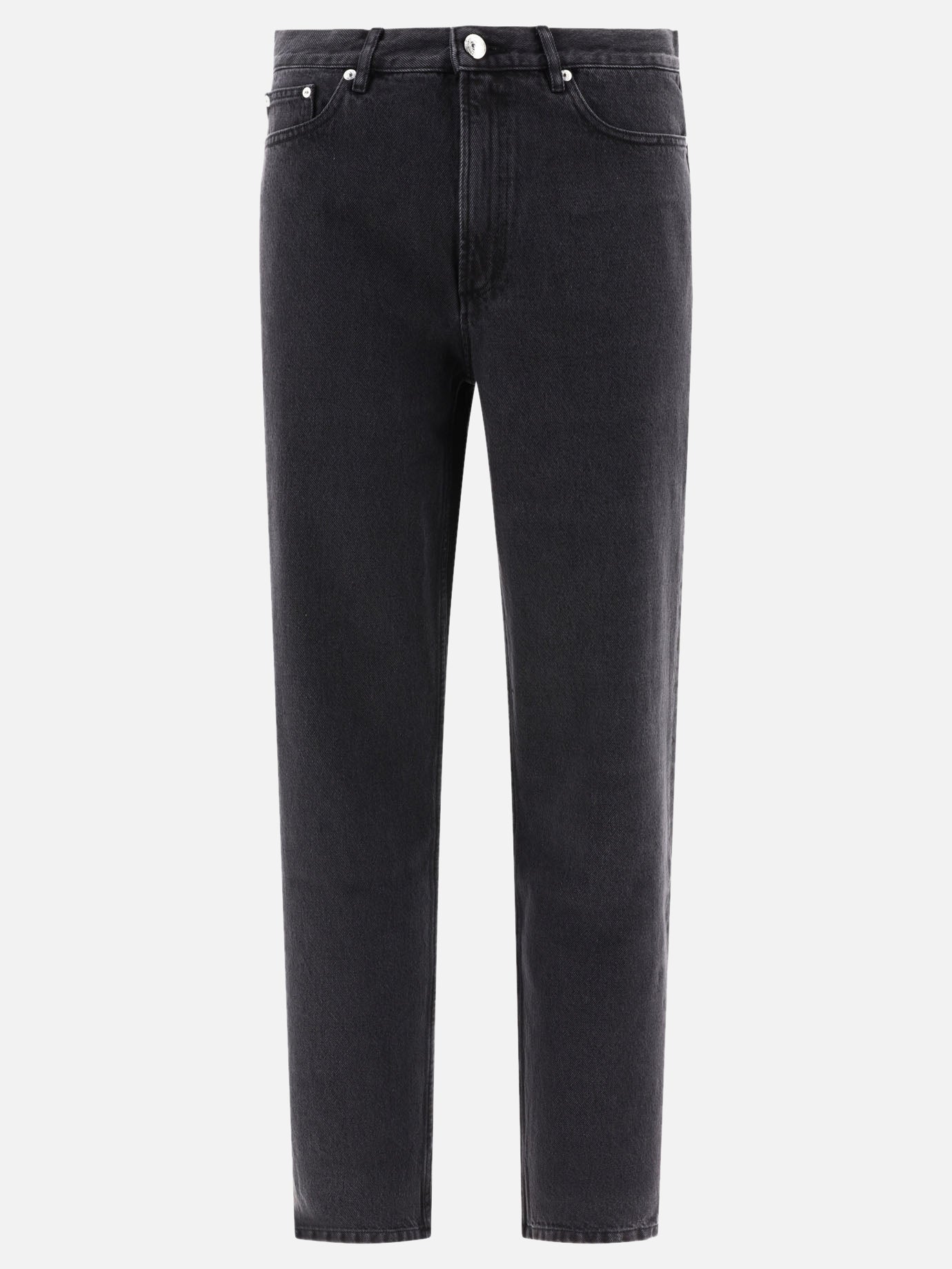 Jeans a gamba dritta Denim  Nero - A.P.C. Uomo | PDP | VIETTI Online Store | Zoom-Modal
