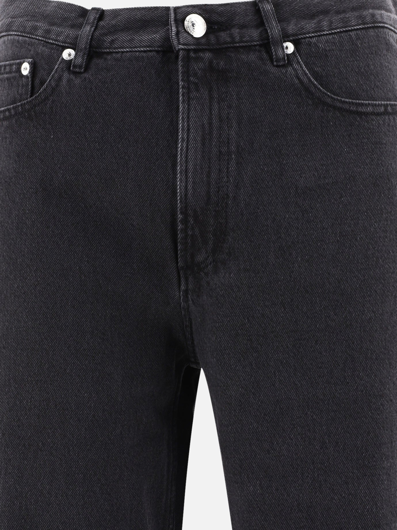 Jeans a gamba dritta Denim  Nero - A.P.C. Uomo | PDP | VIETTI Online Store | Zoom-Modal_3
