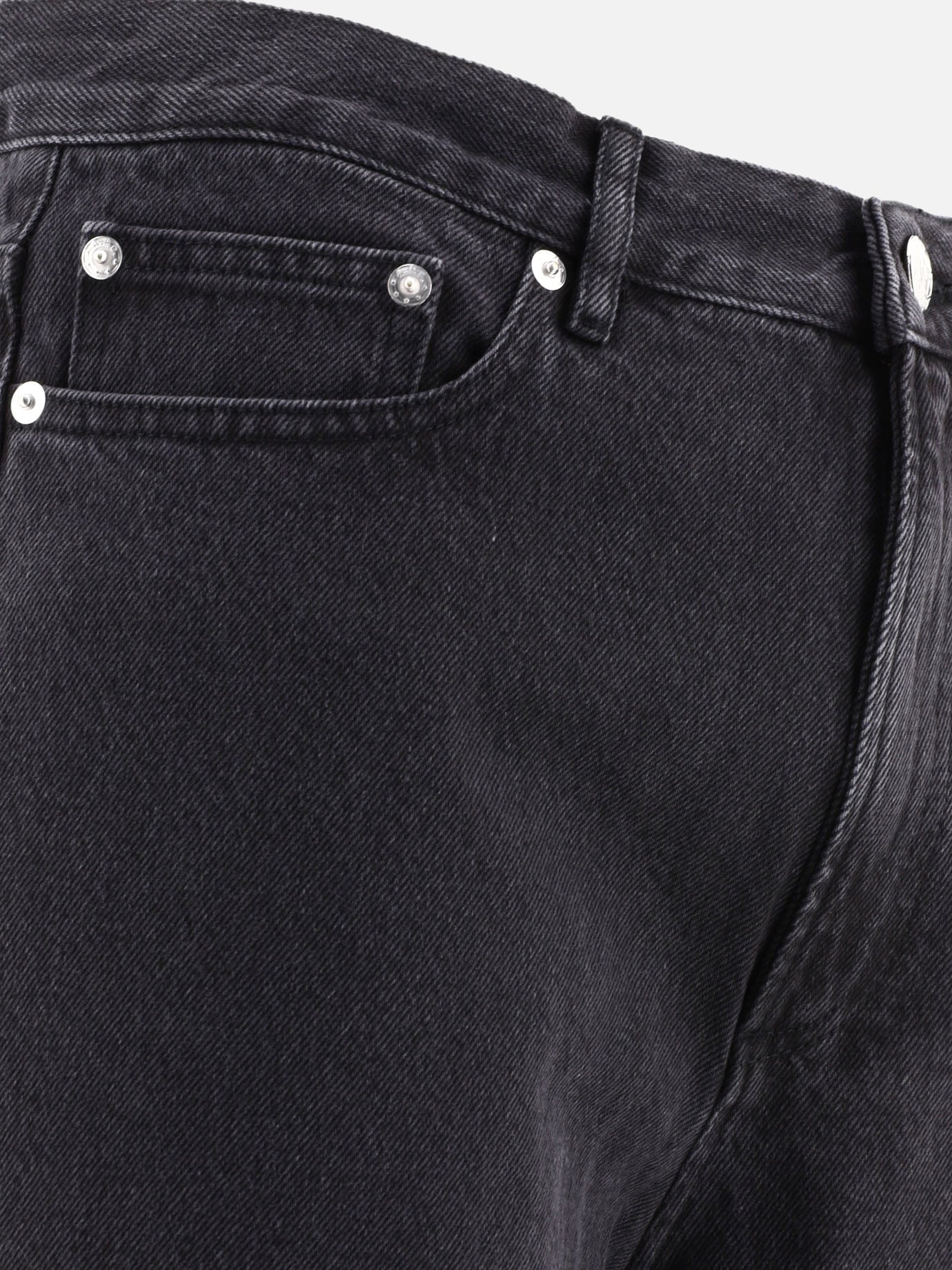 Jeans a gamba dritta Denim  Nero - A.P.C. Uomo | PDP | VIETTI Online Store | thumbnail_4