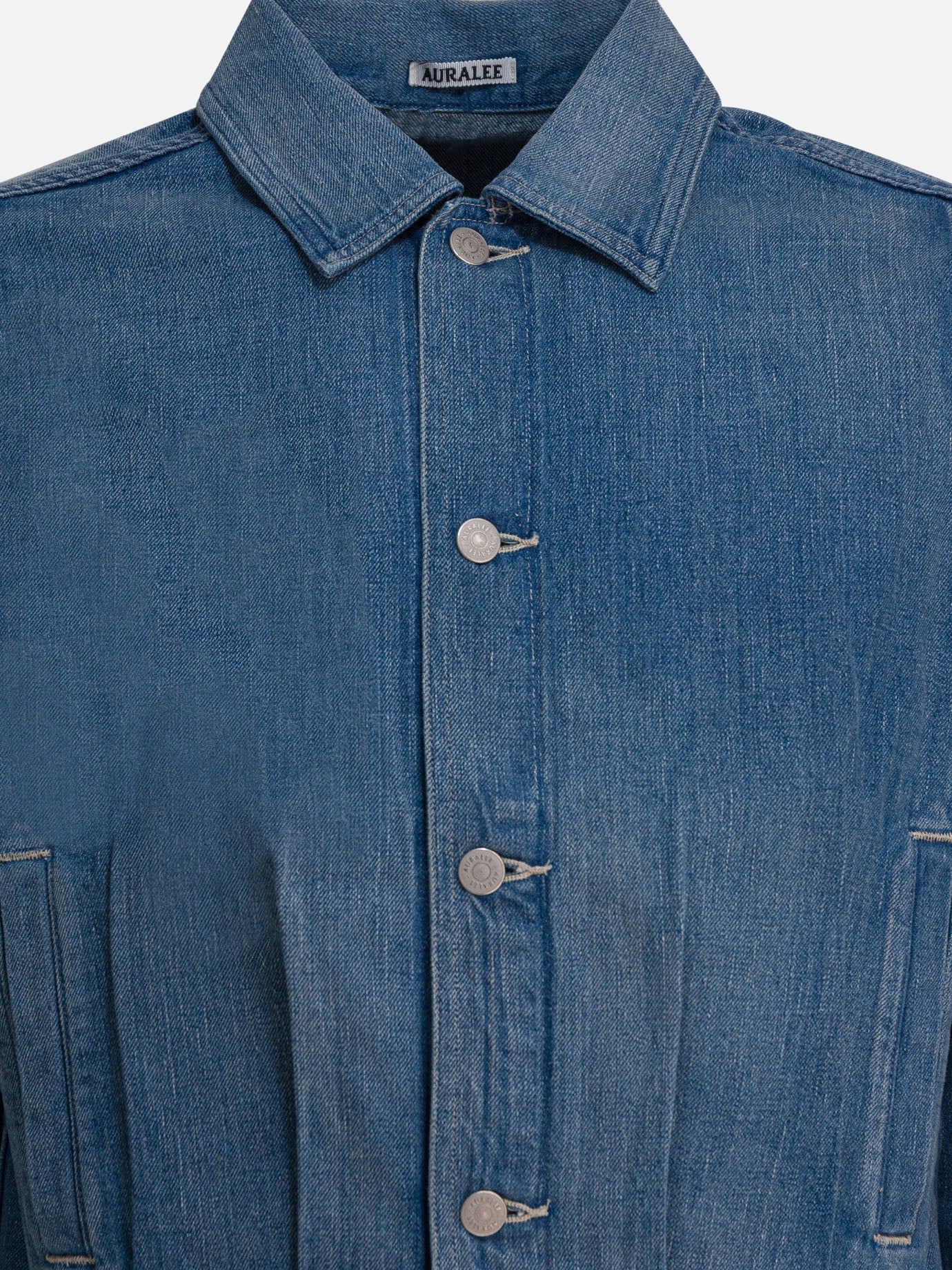 Denim jackets Denim  Light blue - Auralee Men | PDP | VIETTI Online Store | Zoom-Modal_3

