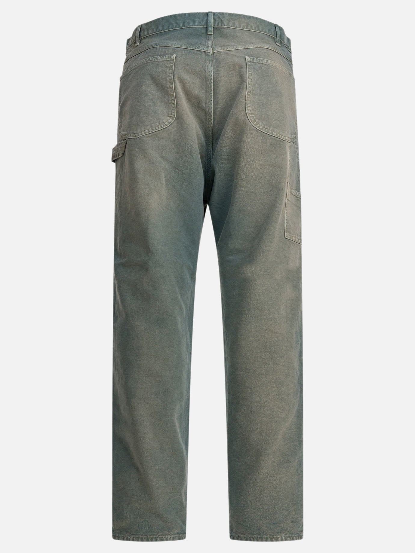 Pantaloni da lavoro Solid colour  Verde - Auralee Uomo | PDP | VIETTI Online Store | thumbnail_2