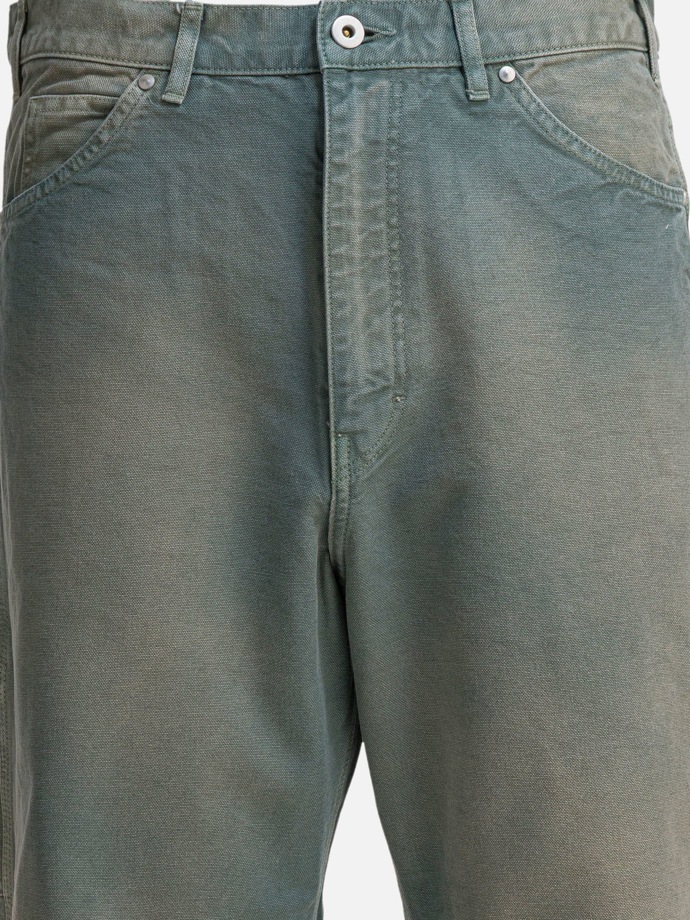 Pantaloni da lavoro Solid colour  Verde - Auralee Uomo | PDP | VIETTI Online Store | Zoom-Modal_3
