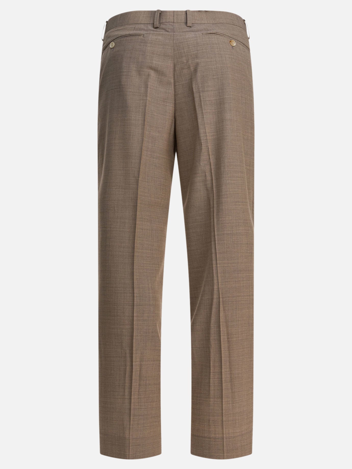 Pantaloni casual Solid colour  Beige - Auralee Uomo | PDP | VIETTI Online Store | Zoom-Modal_2
