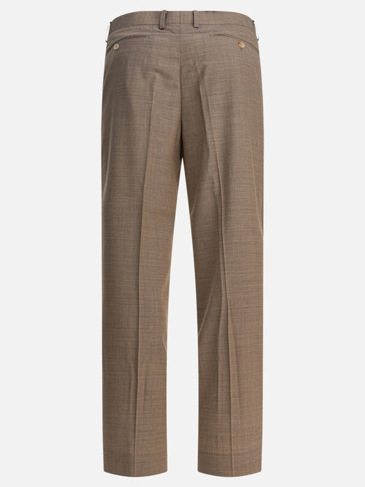 Pantaloni casual Solid colour  Beige - Auralee Uomo | PDP | VIETTI Online Store | 2

