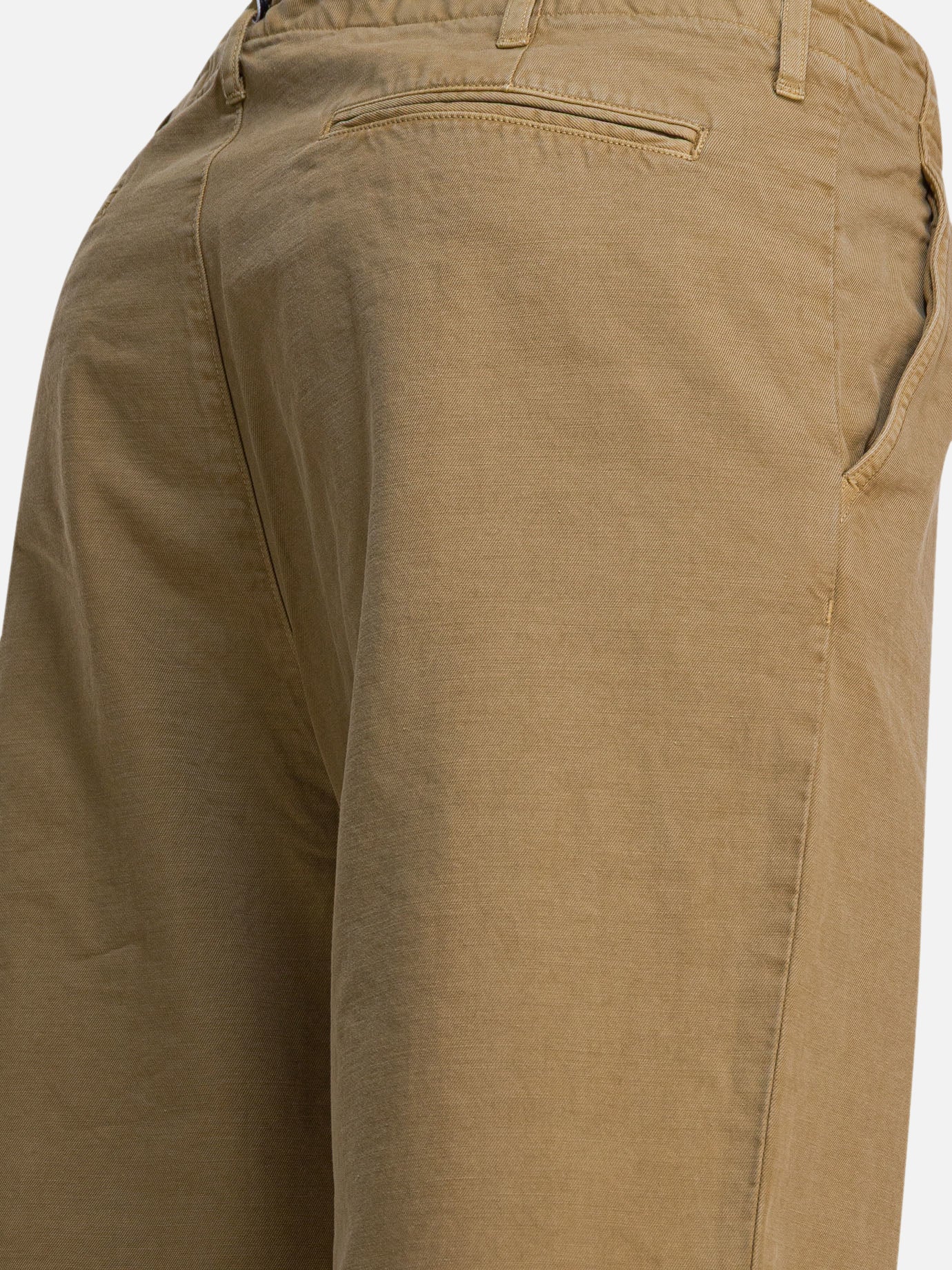Pantaloni casual Solid colour  Beige - Auralee Uomo | PDP | VIETTI Online Store | thumbnail_4