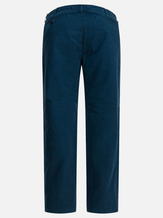 Pantaloni casual Solid colour  Blu - Auralee Uomo | PDP | VIETTI Online Store | 2
