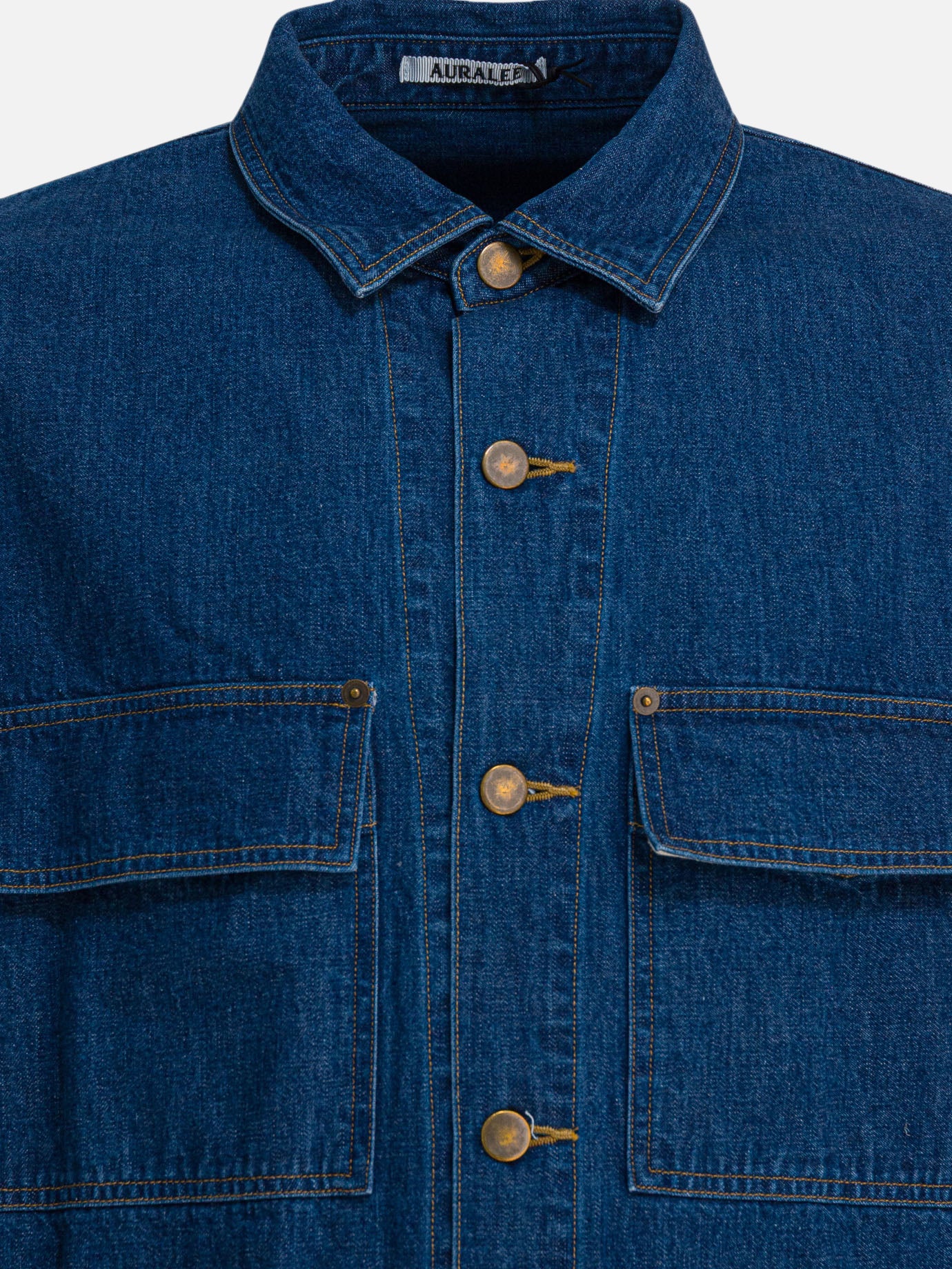 Camicie casual Denim  Blu - Auralee Uomo | PDP | VIETTI Online Store | Zoom-Modal_3
