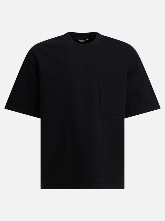 T-shirt girocollo Solid colour  Nero - Auralee Uomo | PDP | VIETTI Online Store 
