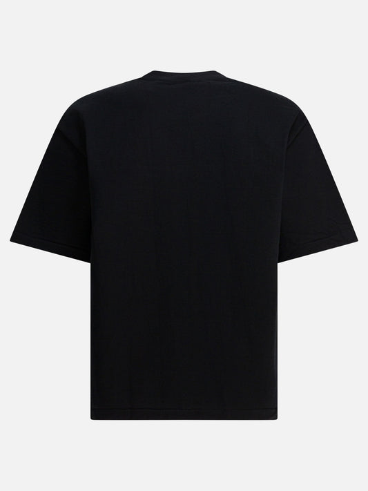 T-shirt girocollo Solid colour  Nero - Auralee Uomo | PDP | VIETTI Online Store | 2
