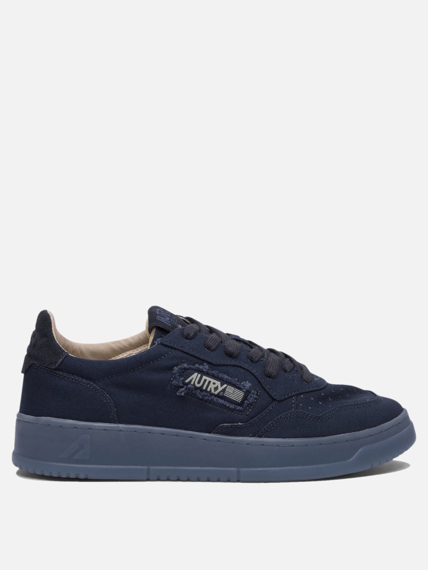 Low top sneakers 100% cow leather - 100% rubber  Blue - Autry Men | PDP | VIETTI Online Store | thumbnail