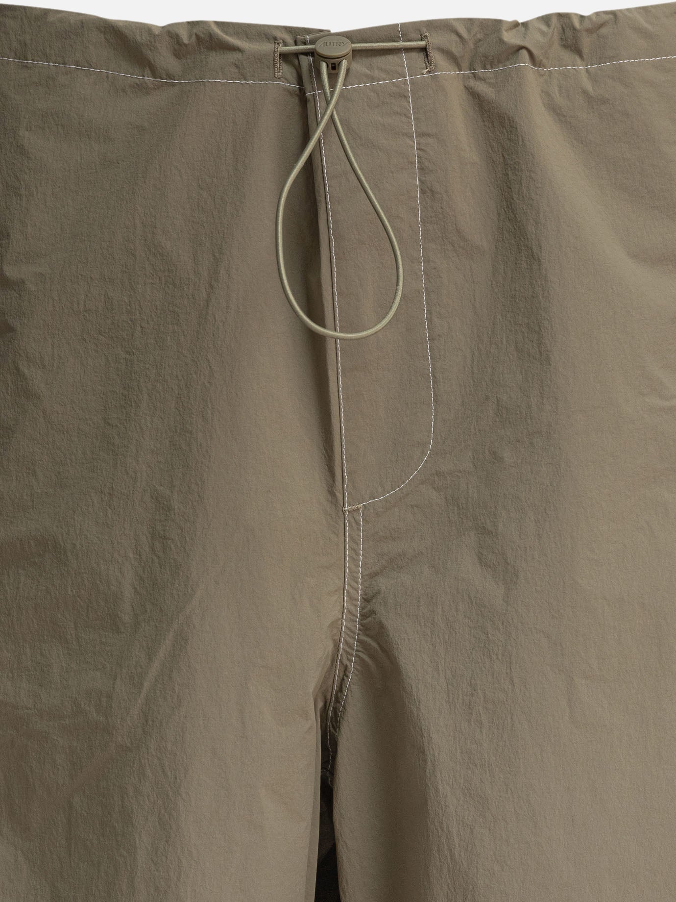 Autry Pantaloni parachute in nylon reflex 14862118_XS Green thumbnail_3