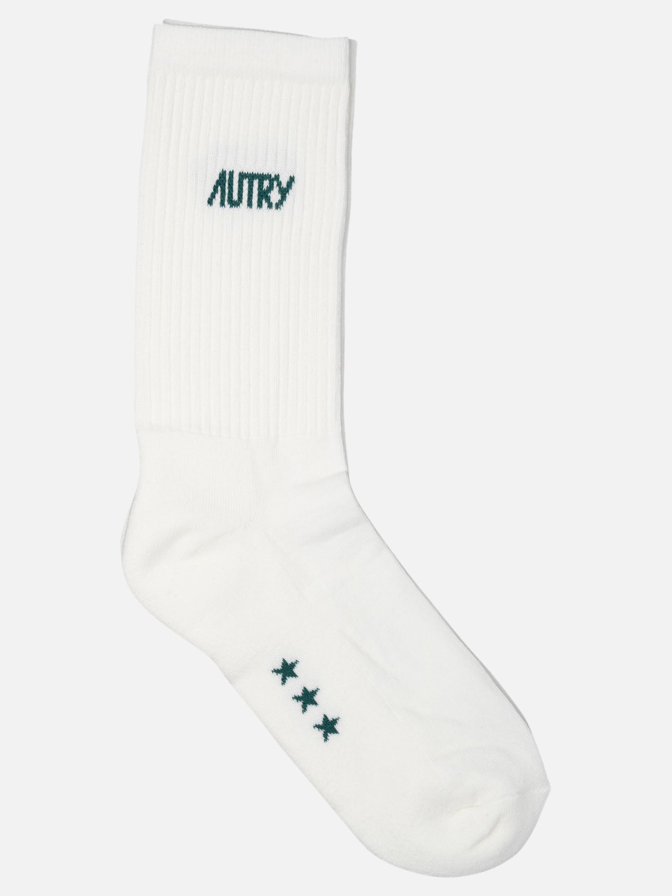 Autry Jacquard logo socks 16011886_S White thumbnail_1